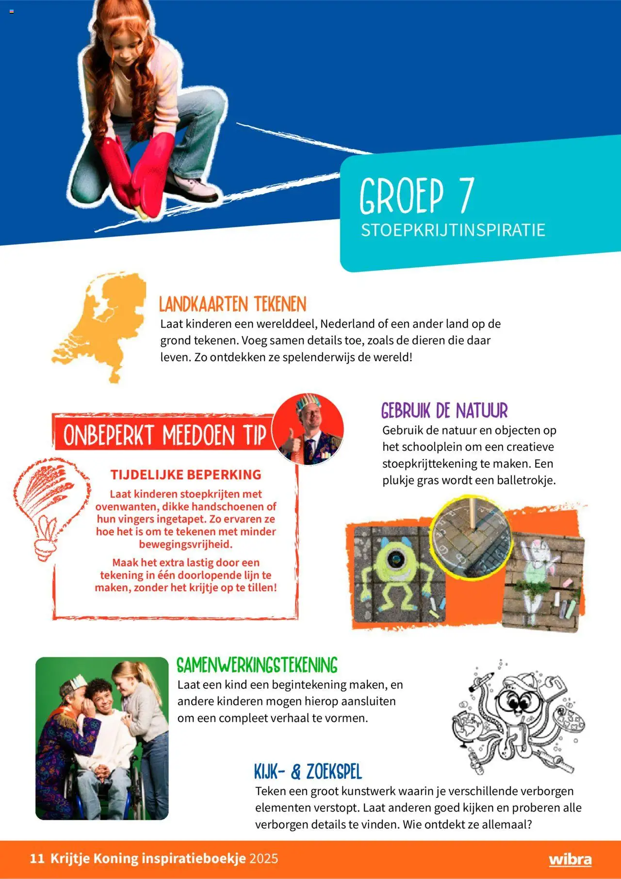 Wibra - Krijtje Koning inspiratieboekje - pagina 11- geldig vanaf 10-03-2025