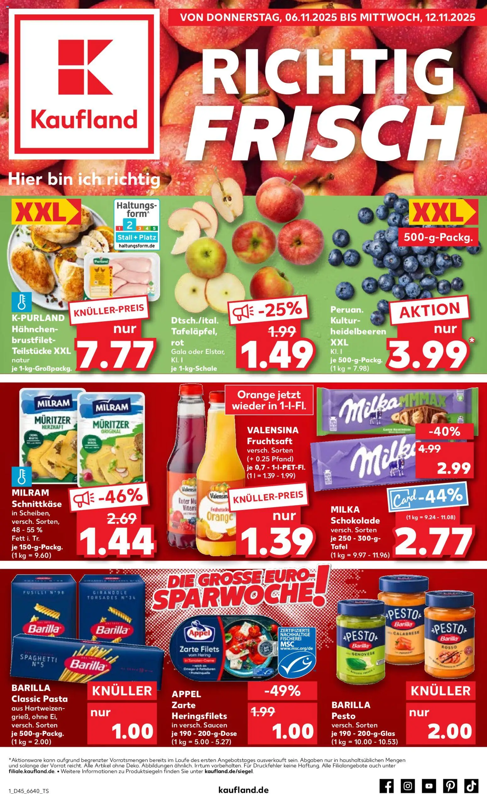 Kaufland Prospekt 	 - Seite 1 - gültig ab 06.11.2025