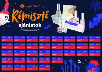 Előnézet Crystal Nails Akciós újság érvényes 2025.10.01.-tól