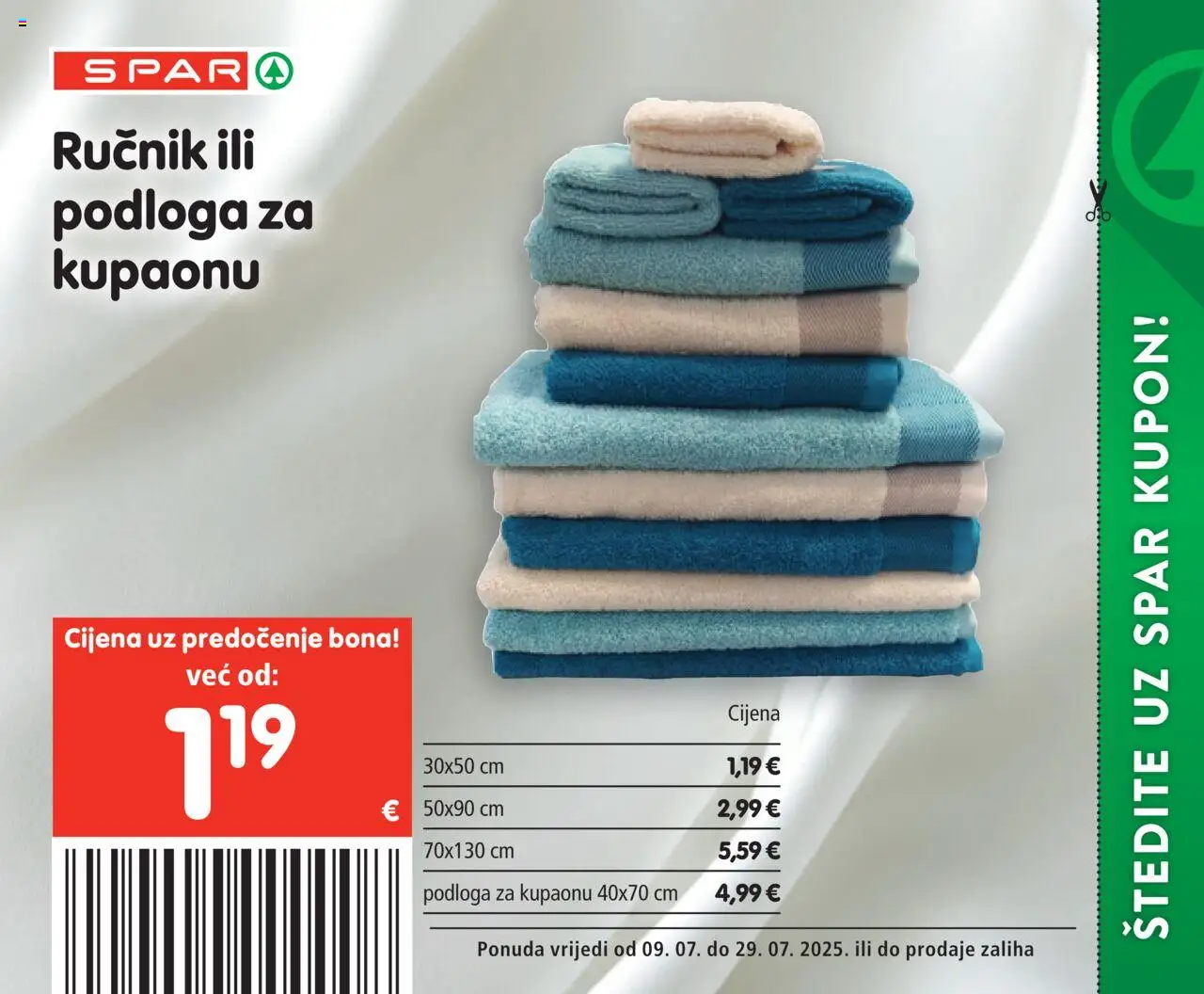 Posebne pogodnosti Spar - stranica 2- važeći od 09.07.2025