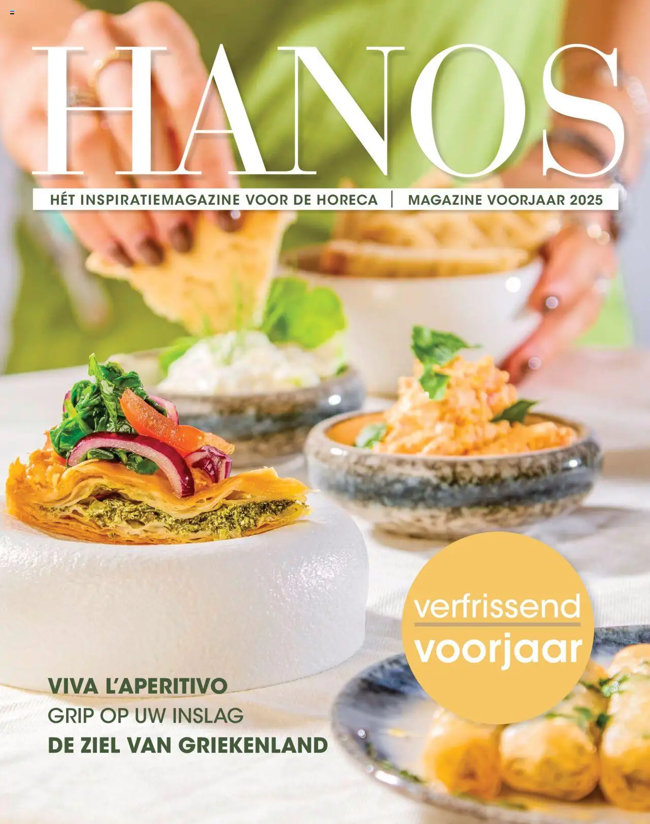Hanos - Inspiratiemagazine voorjaar 2025 - pagina 1- geldig vanaf 10-03-2025