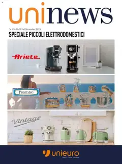 Anteprima Unieuro Piccoli Elettrodomestici catalogo valida dal 13/10/2025