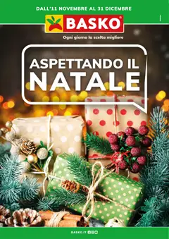 Anteprima Basko Natale catalogo valida dal 11/11/2025