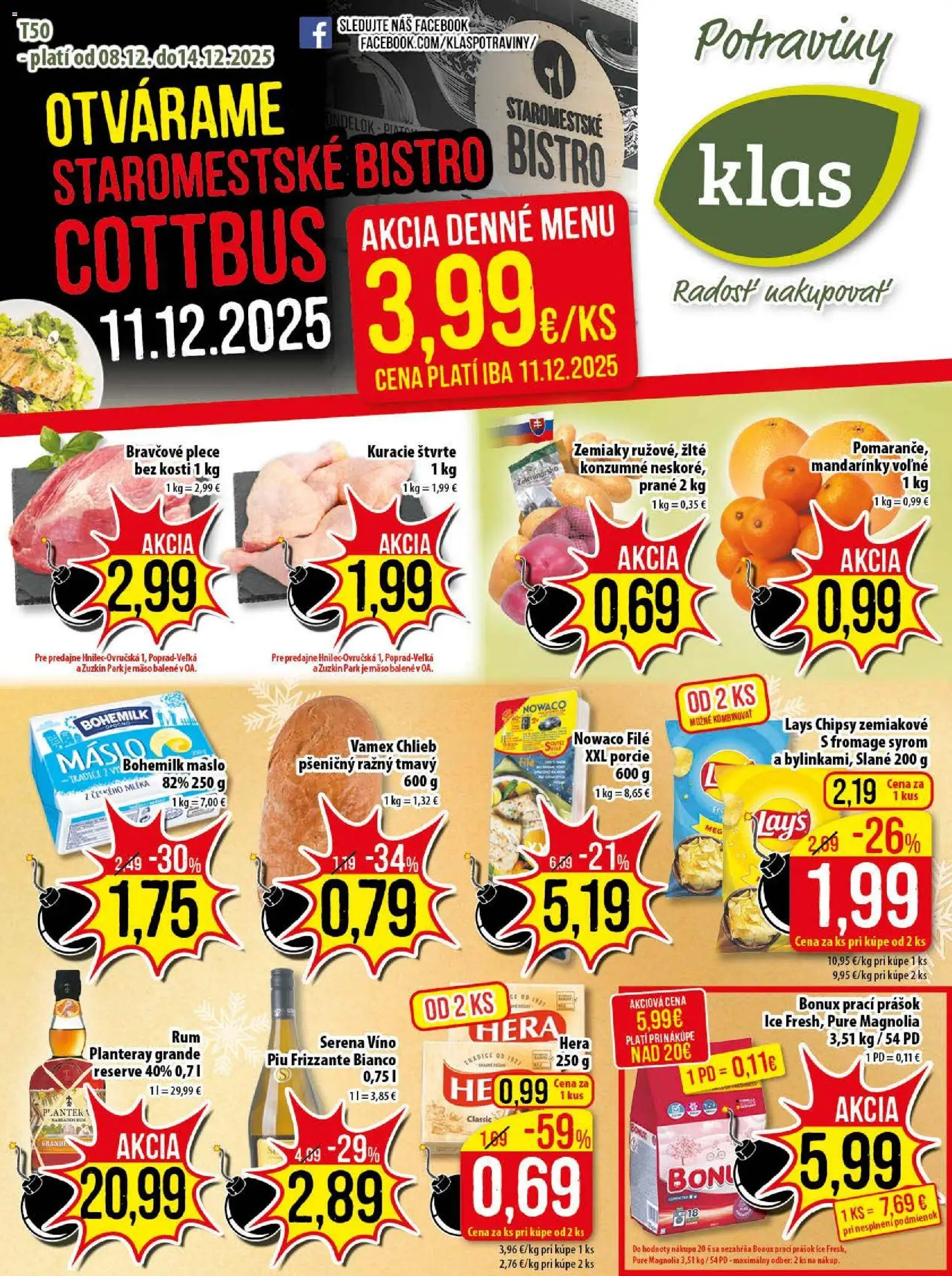 Klas leták - strana 1- platný od 08.12.2025