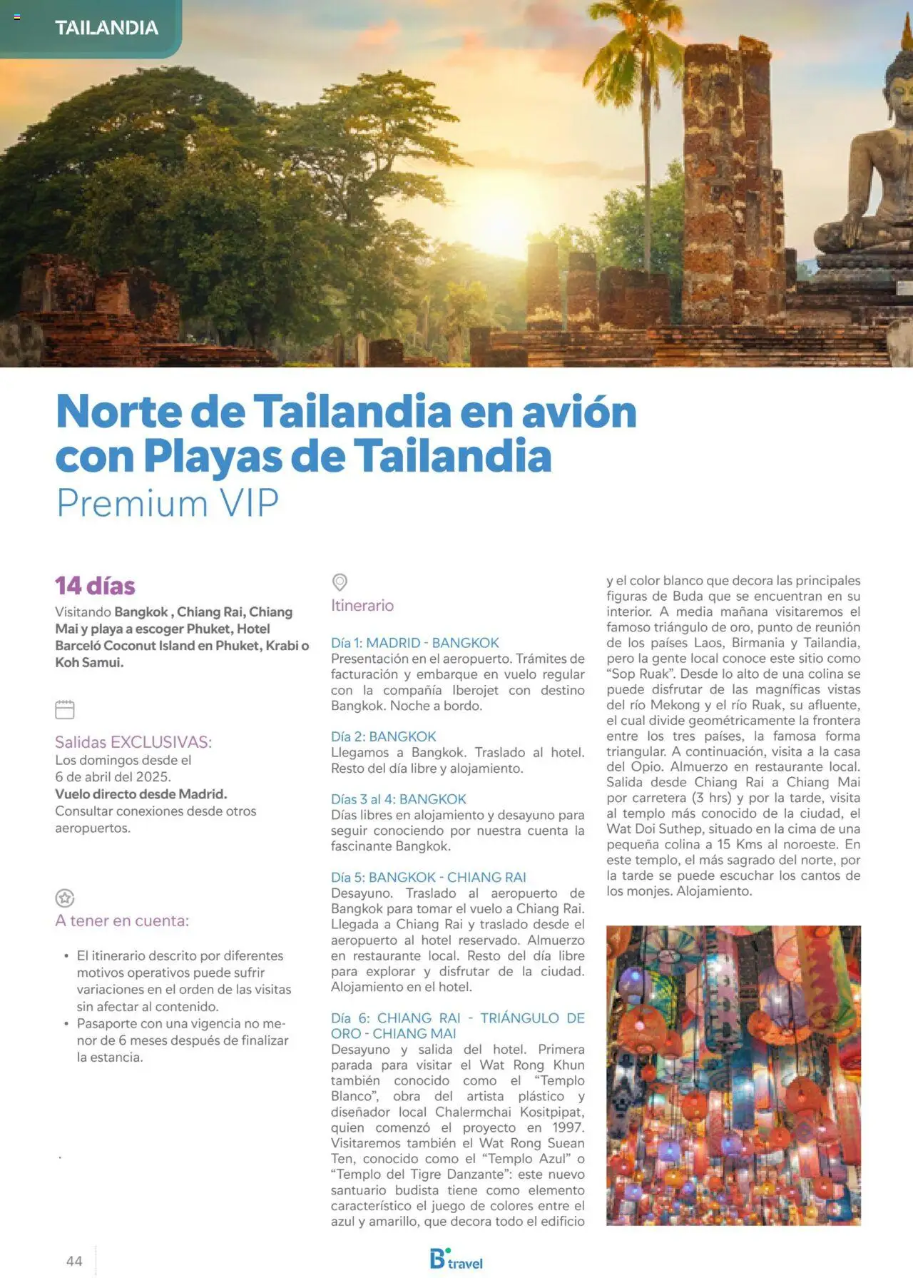 B the travel brand Asia 2025 - Página de 44 - Válido desde 15/11/2024