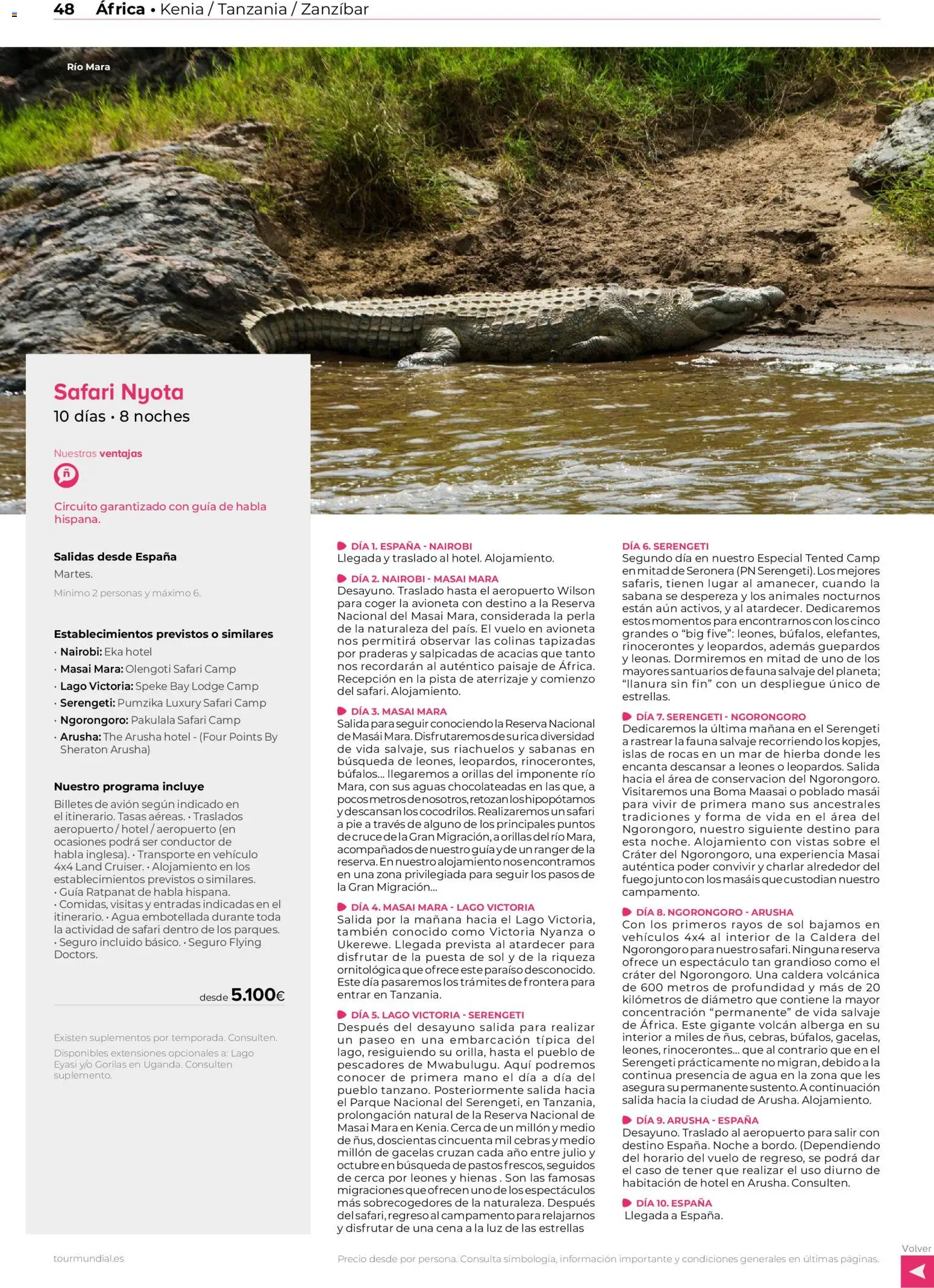 Viajes El Corte Inglés Africa y Oriente Medio - Página de 48 - Válido desde 01/01/2026