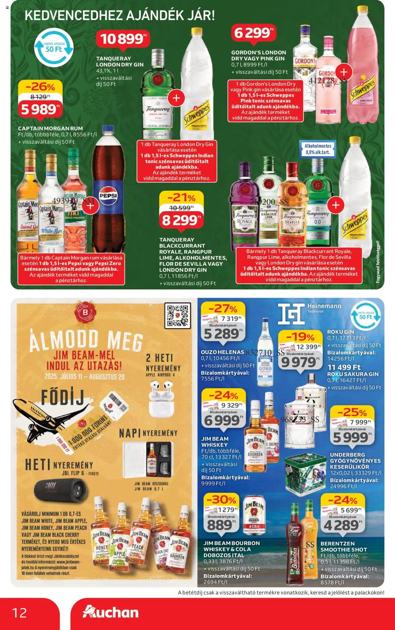Auchan Hipermarket márkás akciók - 12oldal - érvényes 2025.07.17.-tól