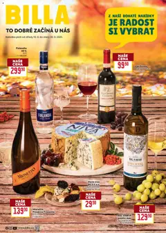 Náhled Billa leták - Podzimní nápoje platný od 10.09.2025