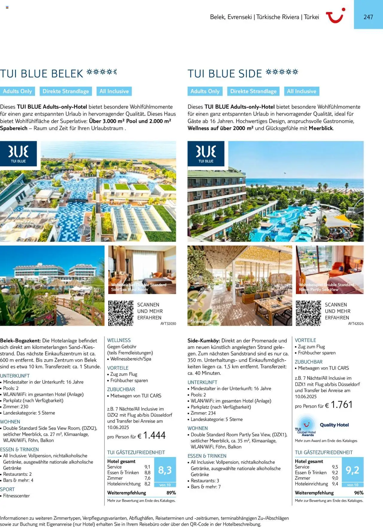 TUI  Südeuropa & Nordafrika 2025/26 - Seite 247 - gültig ab 01.01.2025