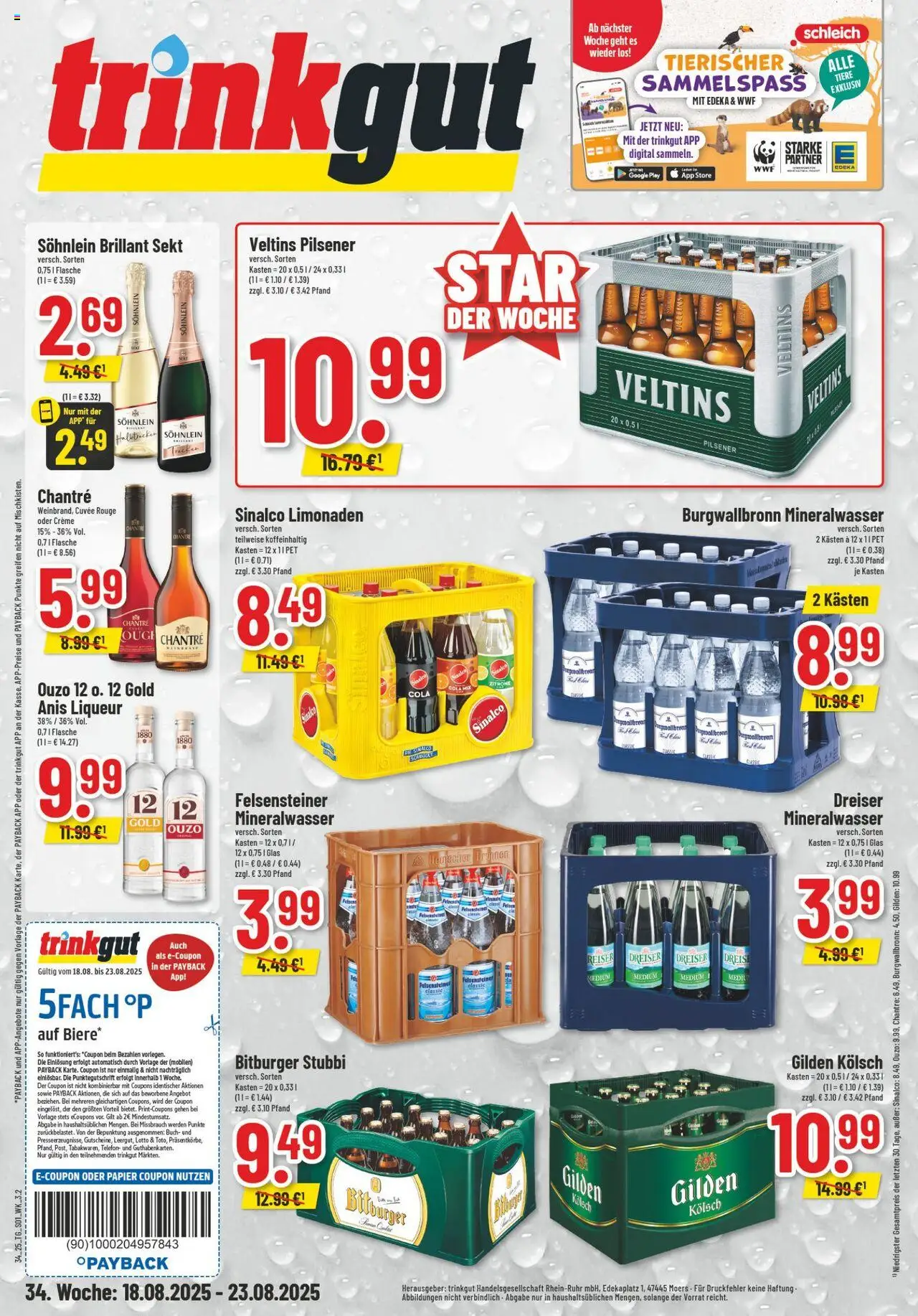 Trinkgut Prospekt 	 - Seite 1 - gültig ab 18.08.2025