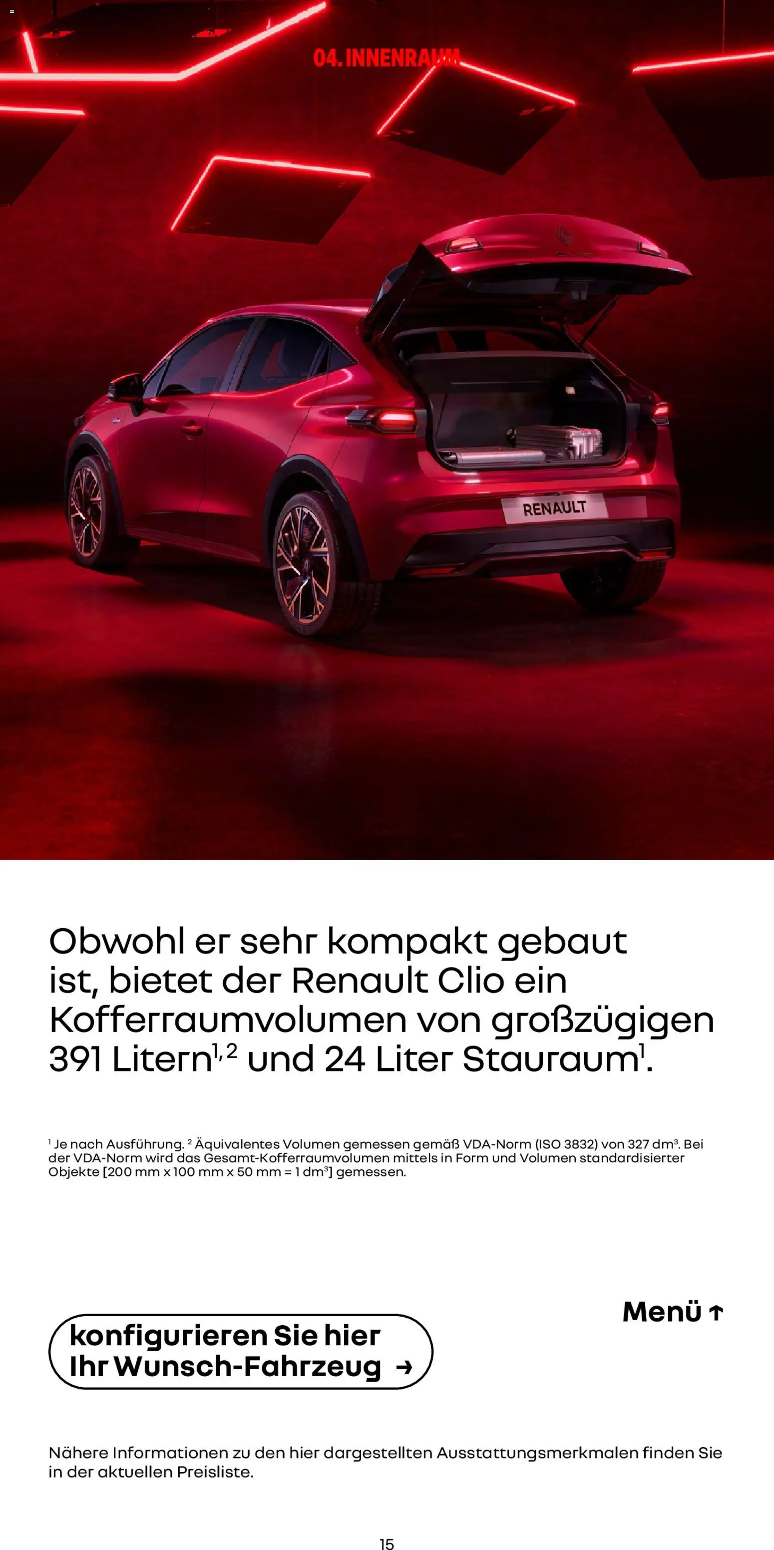 Renault Neuer Clio - Seite 15 - gültig ab 01.10.2025