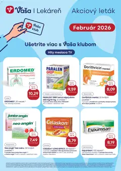 Vaša lekáreň leták platný od 01.02.2026