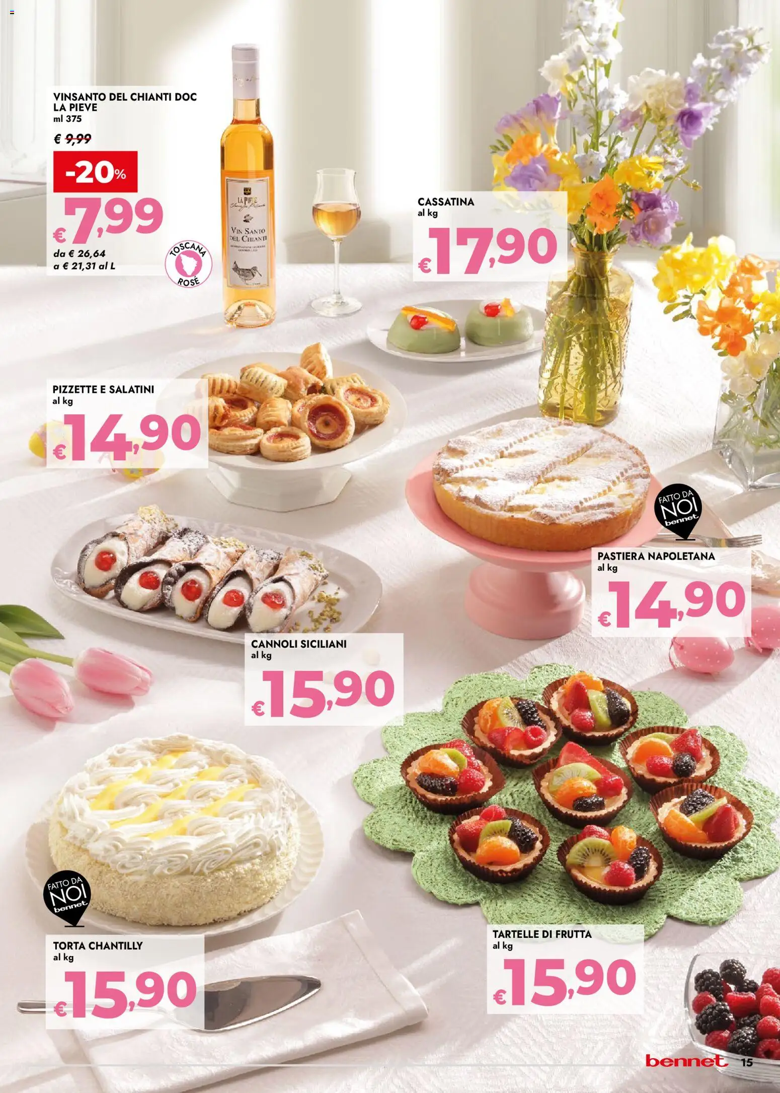 bennet volantino Pasqua - pagina 15 - valido dal 23/03/2026