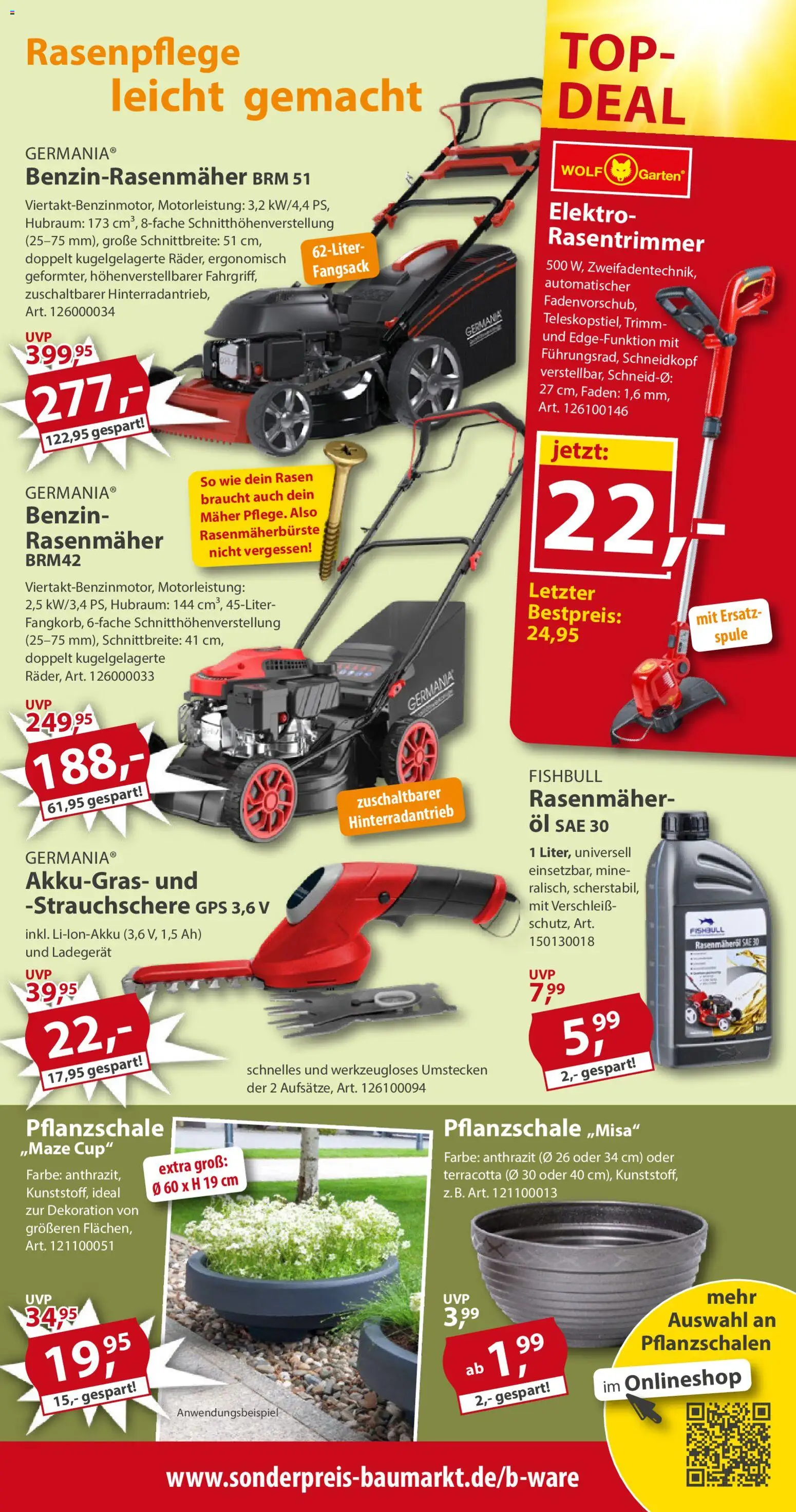 Sonderpreis Baumarkt Prospekt 	 - Seite 9 - gültig ab 18.04.2026