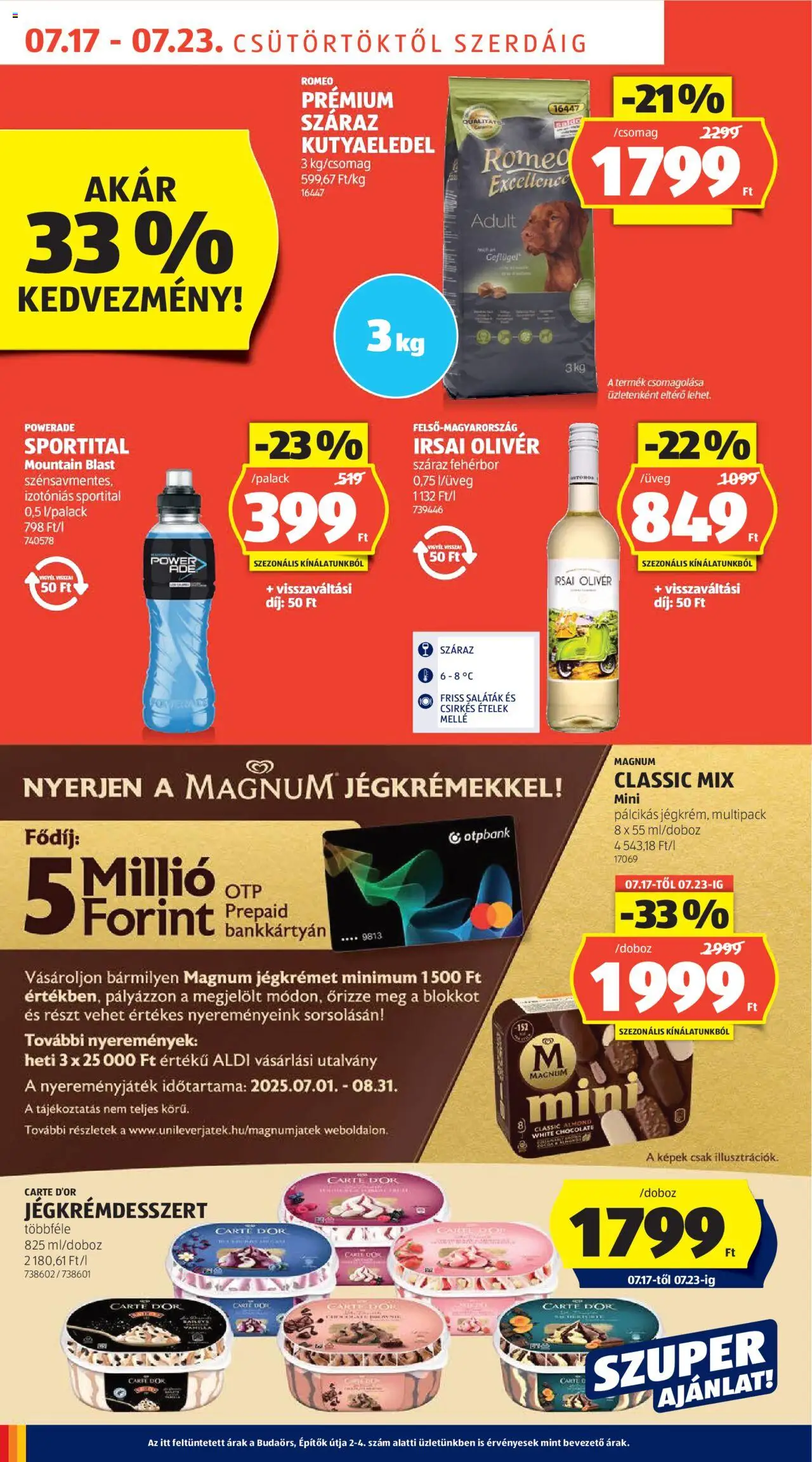 Aldi Akciós újság - 8oldal - érvényes 2025.07.17.-tól