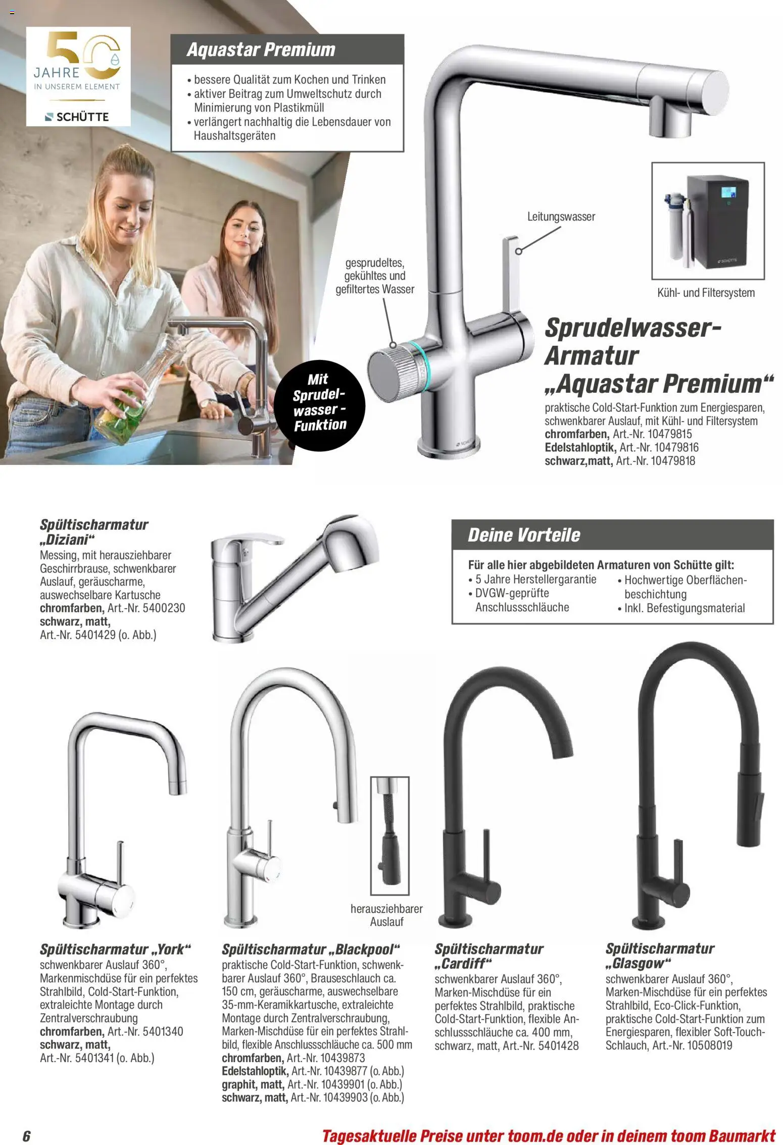 Toom Baumarkt  Wohnen & Haushalt 2026 - Seite 6 - gültig ab 01.01.2026