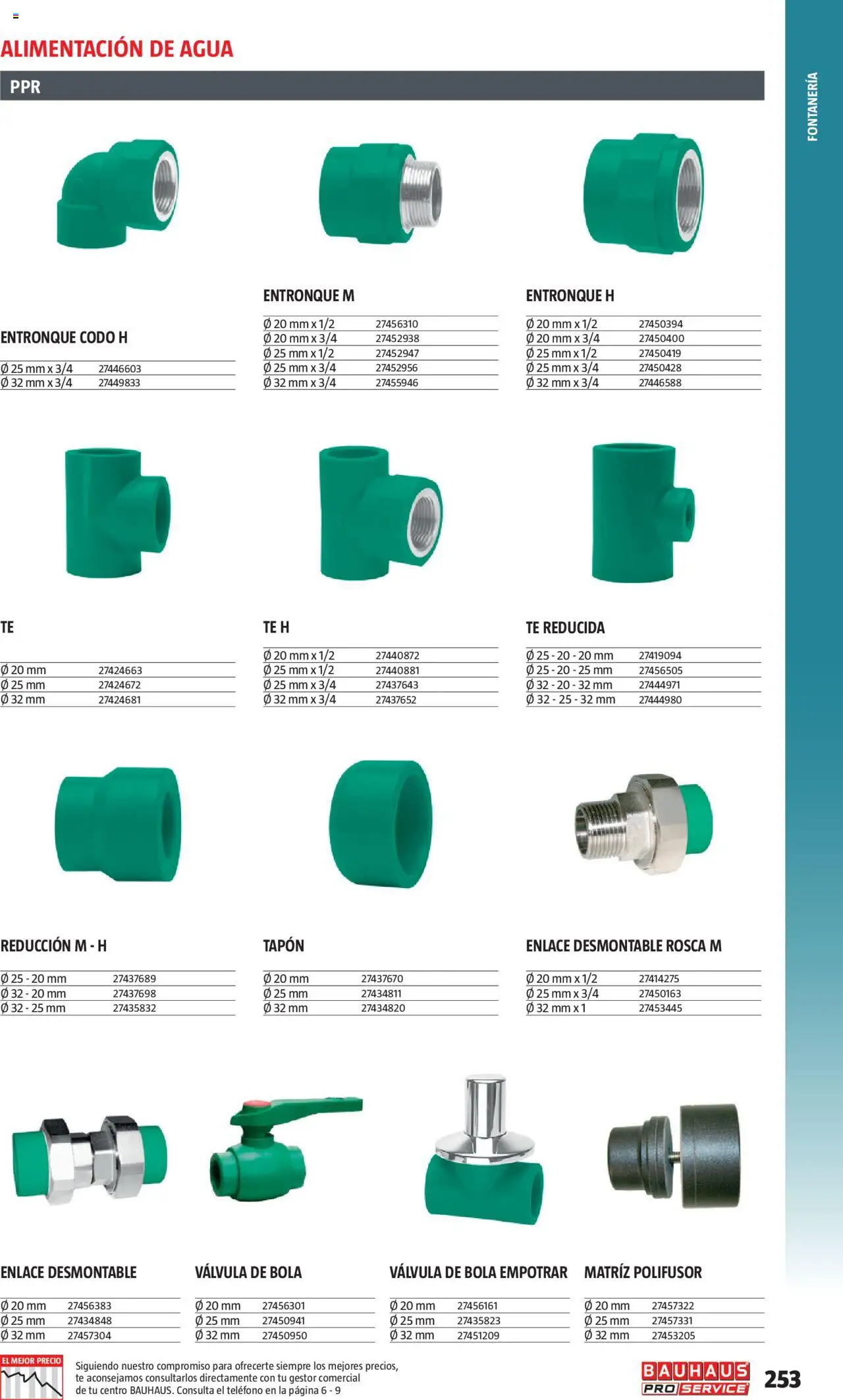 Bauhaus - ProService  - Página de 253 - Válido desde 24/02/2025