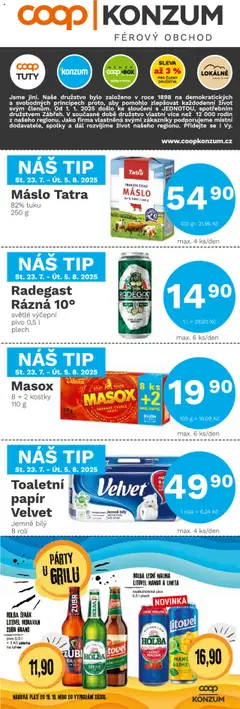 Náhled Konzum leták platný od 23.07.2025