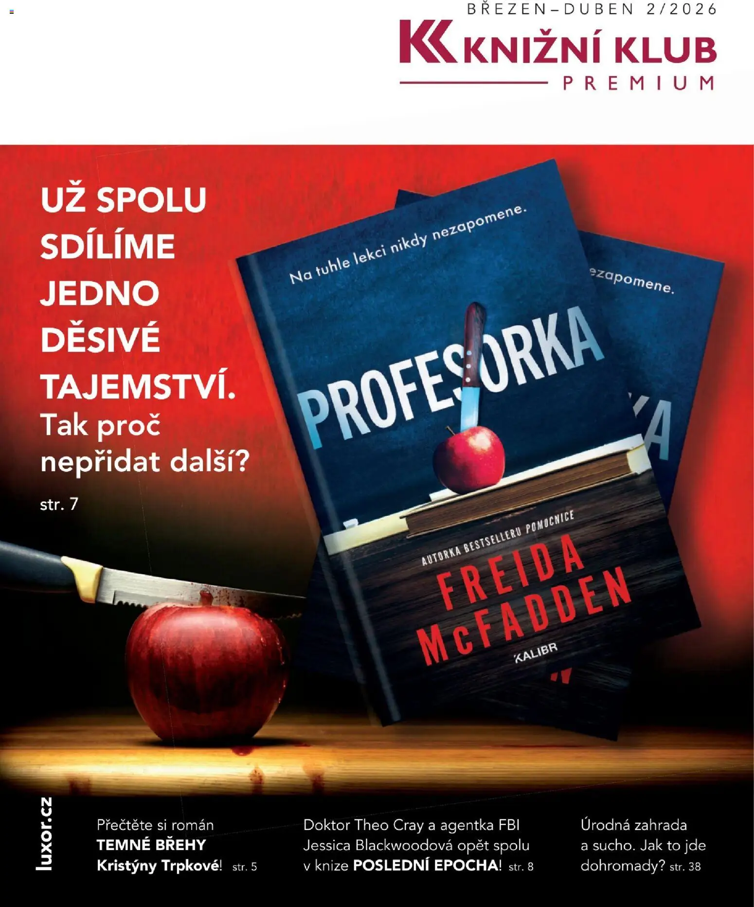 Knižní klub leták - strana 1- platný od 01.03.2026