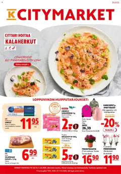 Esikatselu K-Citymarket tarjoukset voimassa alkaen 31/07/2025