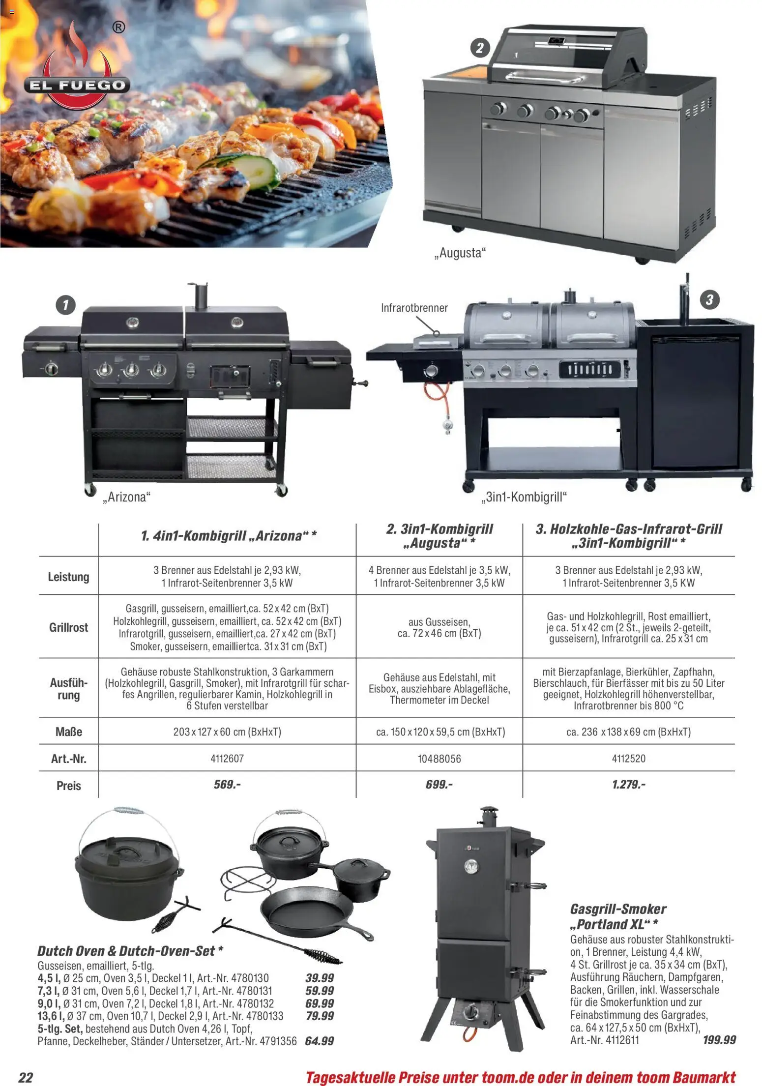 Toom Baumarkt  Grills & Zubehör 2026 - Seite 22 - gültig ab 14.02.2026