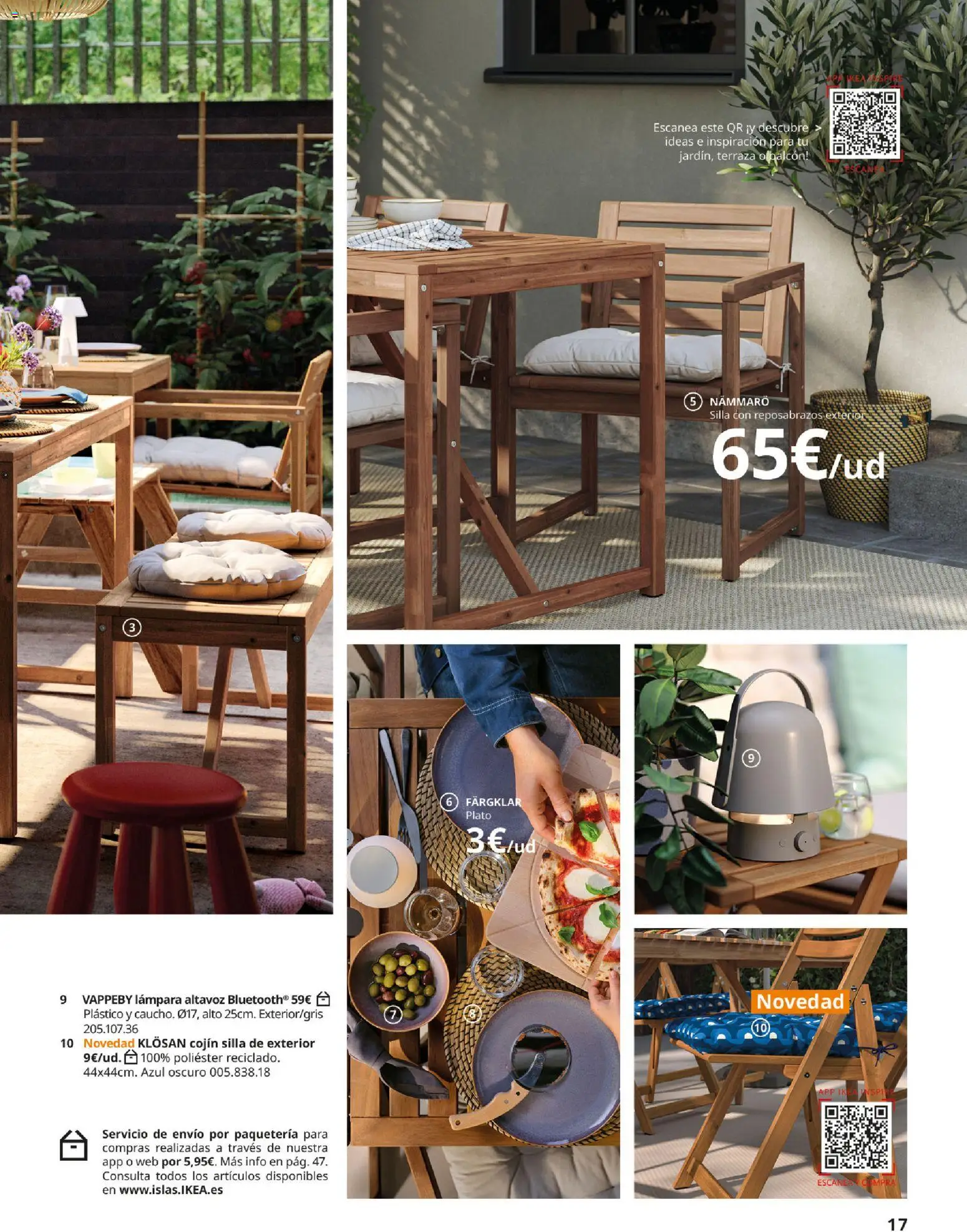Catálogo IKEA Muebles de exterior - Página de 17 - Válido desde 17/12/2025