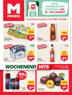 Vorschau MPREIS Flugblatt gültig ab 14.08.2025