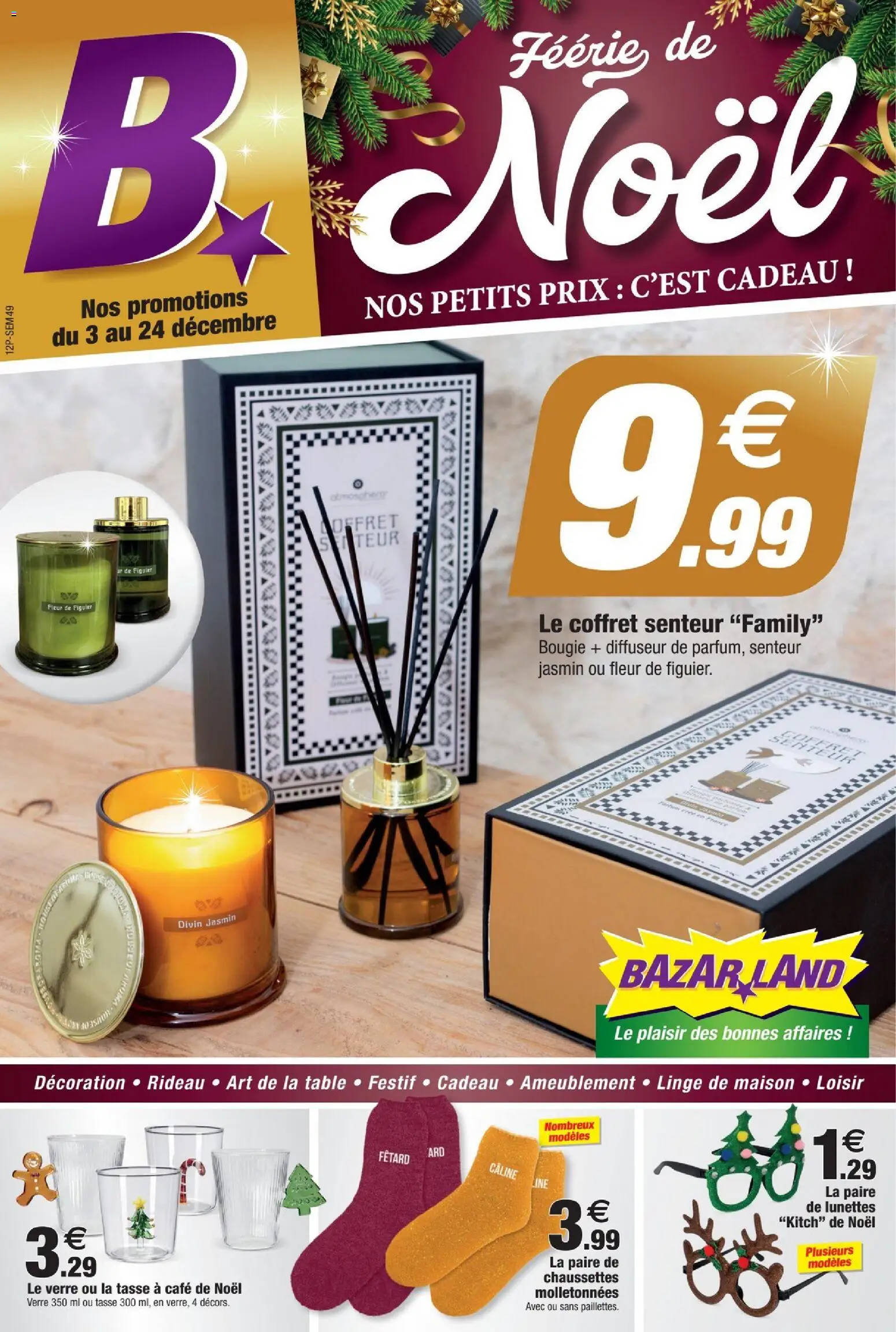 Bazarland catalogue - page 1 - valable à partir du 03/12/2025