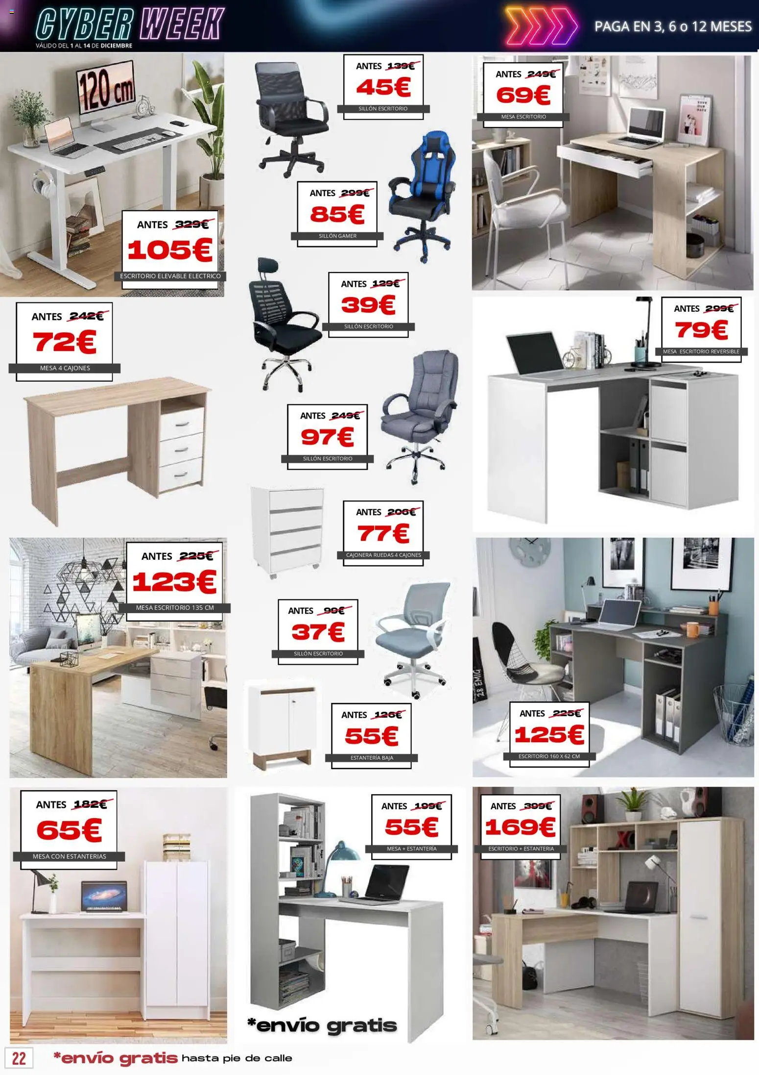 Atrapa Muebles - folleto - Página de 22 - Válido desde 01/12/2025