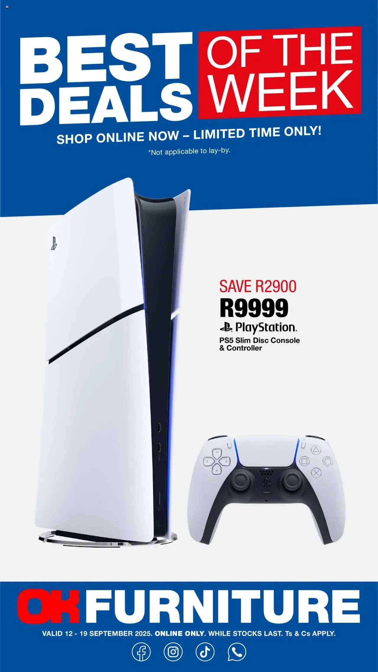 OK Furniture - Best Deals Of The Week - page 1- valid from 12/09/2025