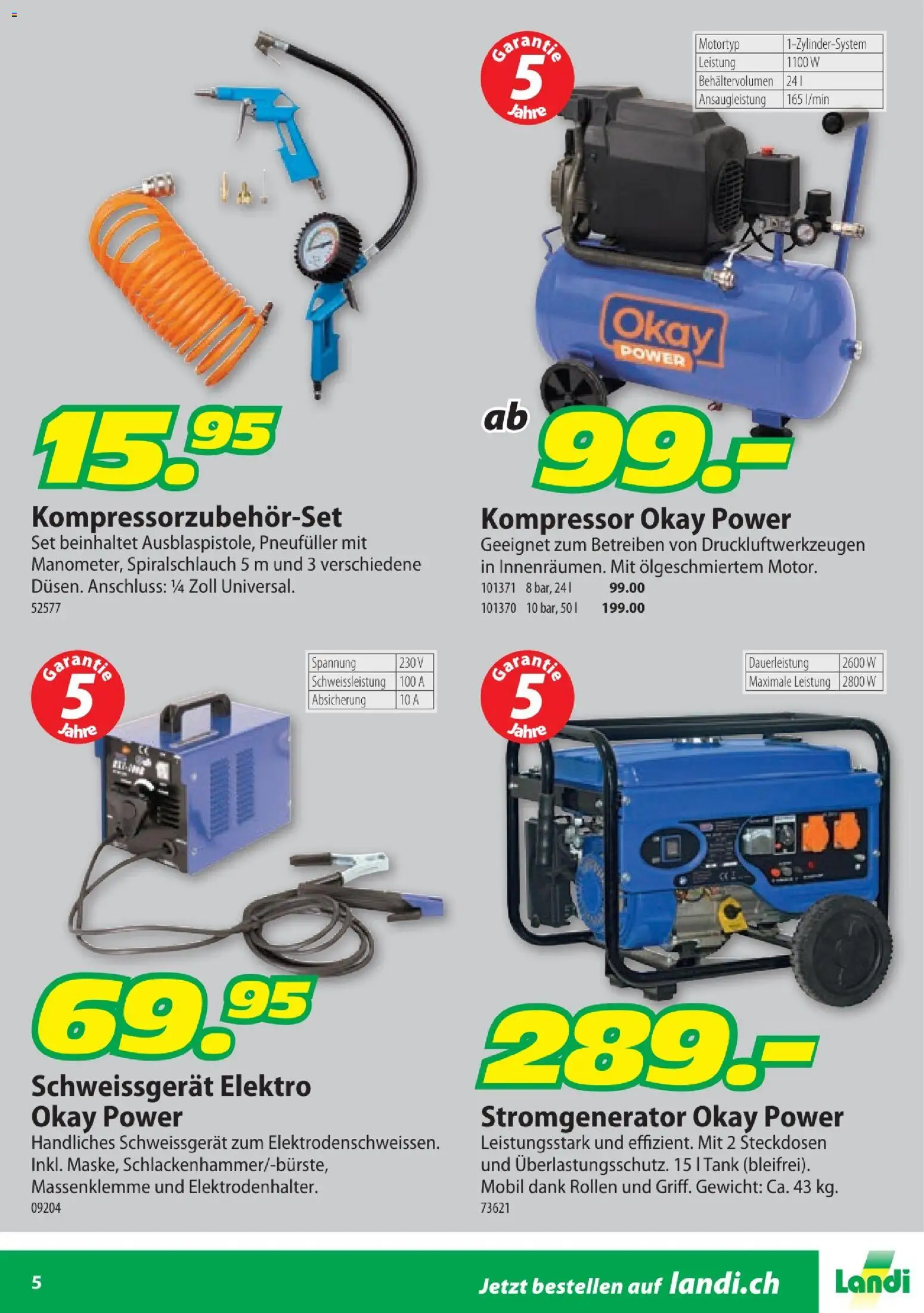 Landi Aktionen Heimwerker - page 5- valid from 30.01.2026