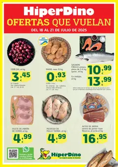 Vista previa del folleto HiperDino folleto válido desde 18/07/2025