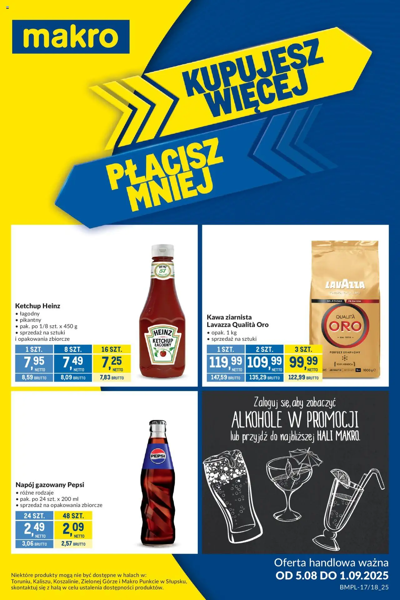 Makro Gazetka - Kupujesz więcej płacisz mniej - strona 1- ważny od 05.08.2025