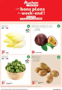Auchan - Les bons plans du week-end dans votre super ! geldig vanaf 23/10/2025