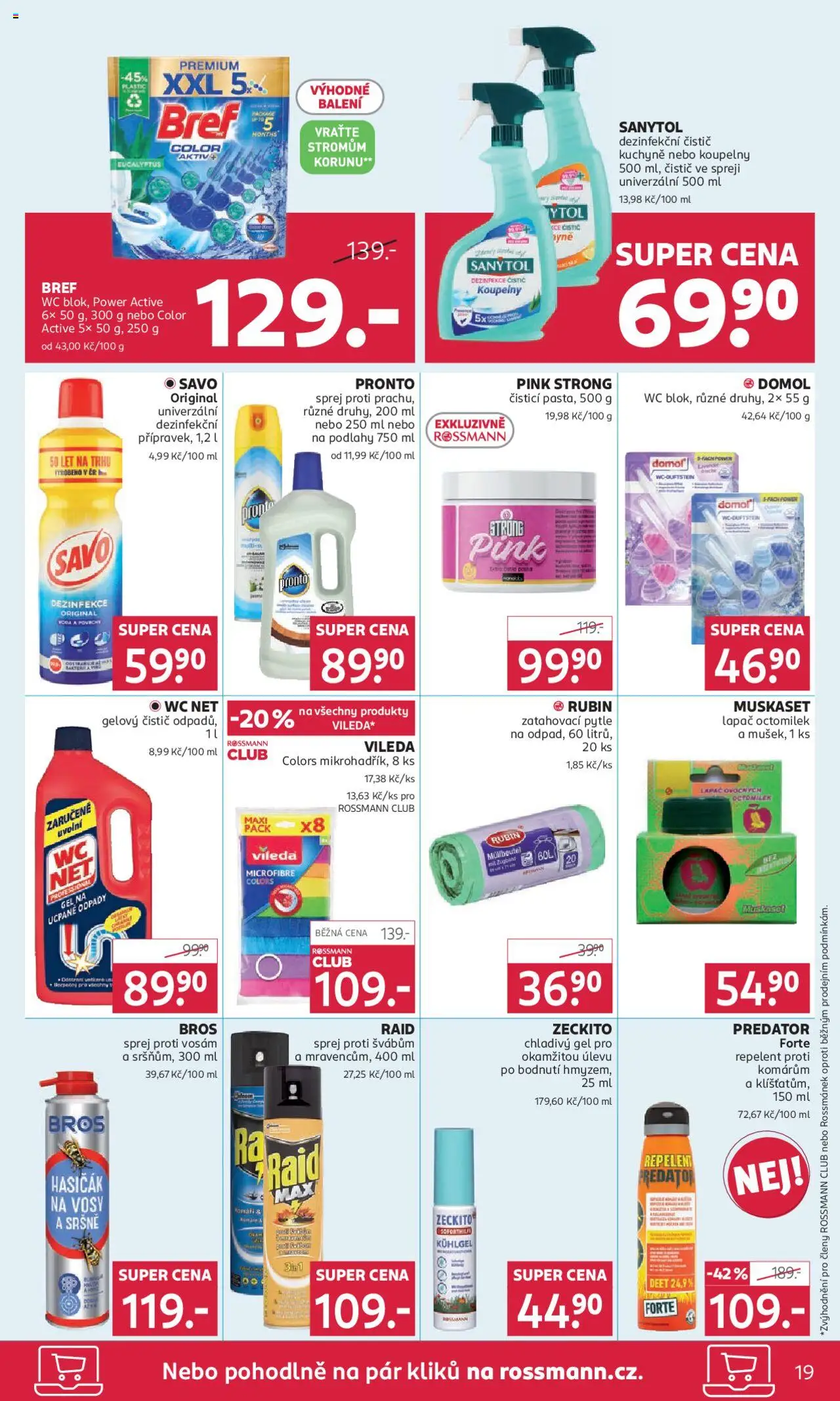 Rossmann leták - strana 19- platný od 16.07.2025