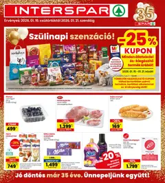 Előnézet Interspar Akciós újság érvényes 2026.01.15.-tól