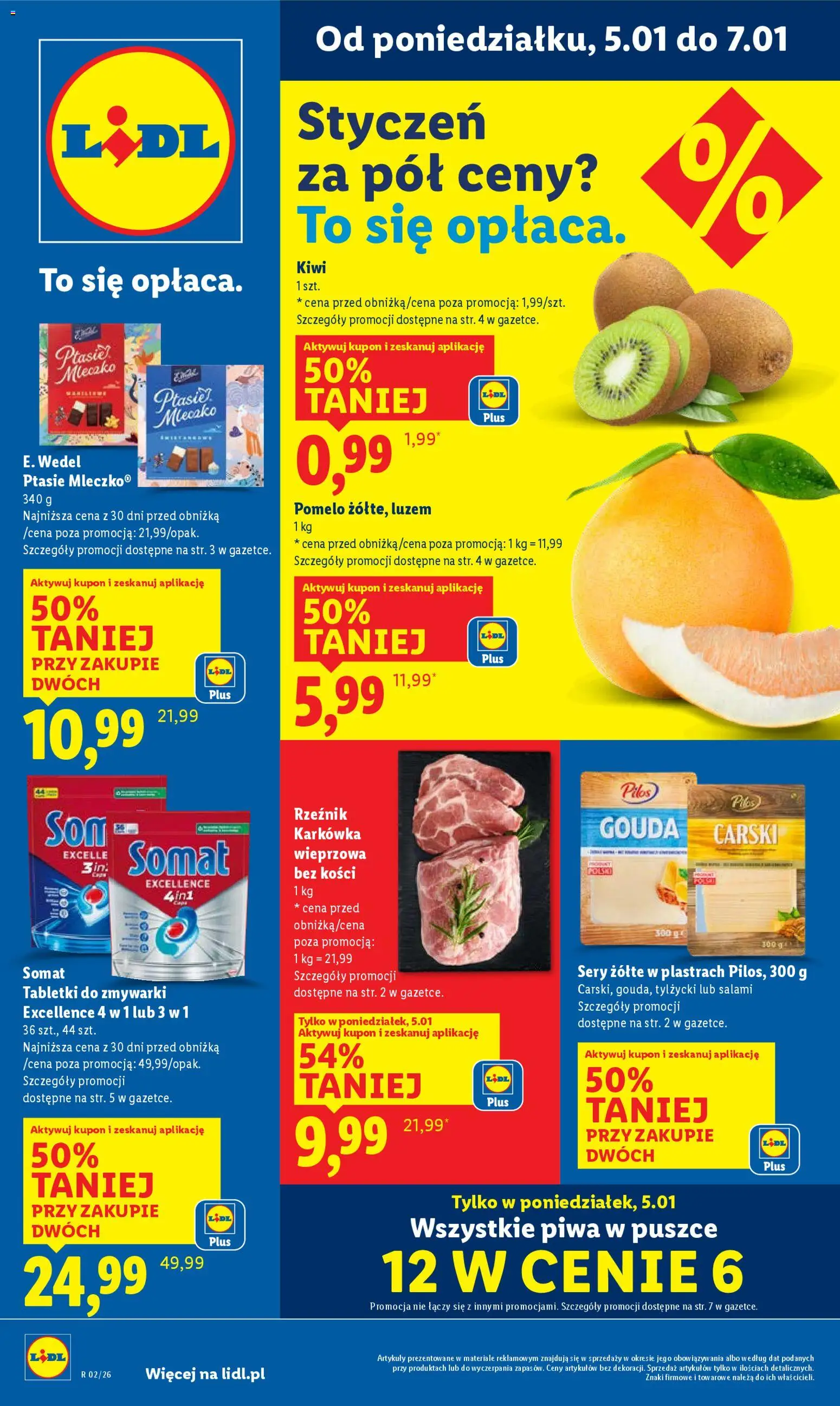 Lidl Gazetka - strona 1- ważny od 05.01.2026
