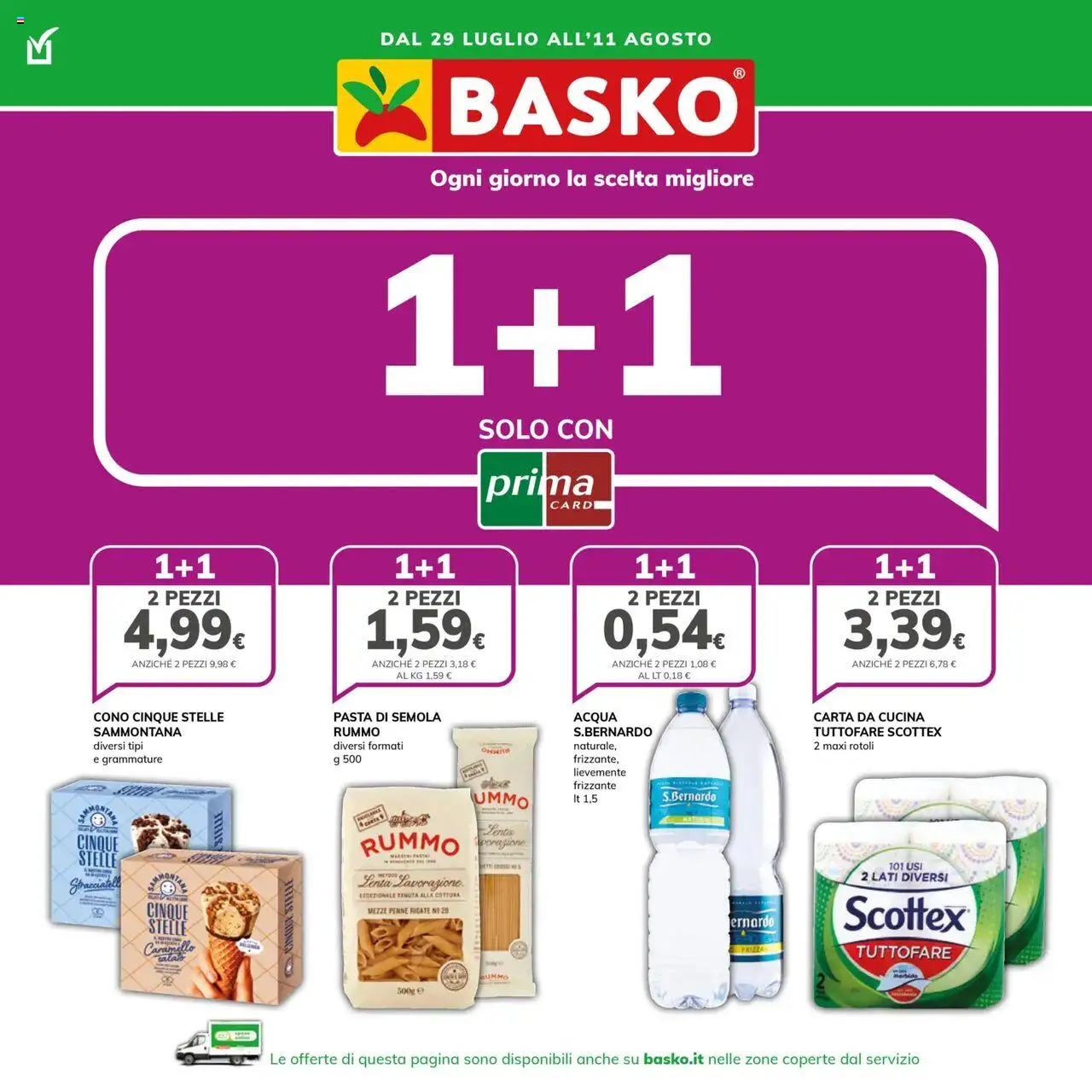 Volantino Basko	 - pagina 1 - valido dal 29/07/2025