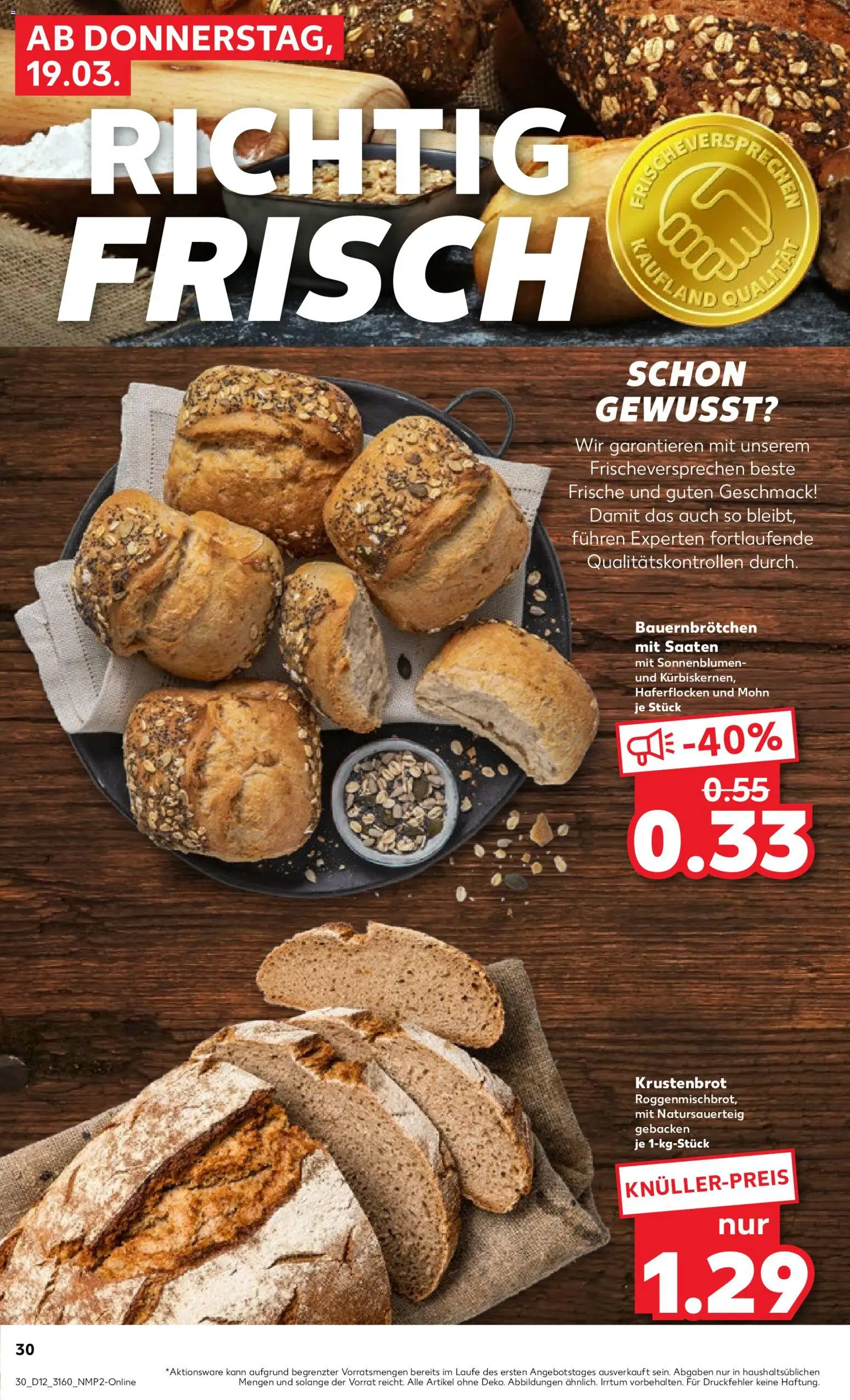 Kaufland Prospekt 	 - Seite 30 - gültig ab 19.03.2026