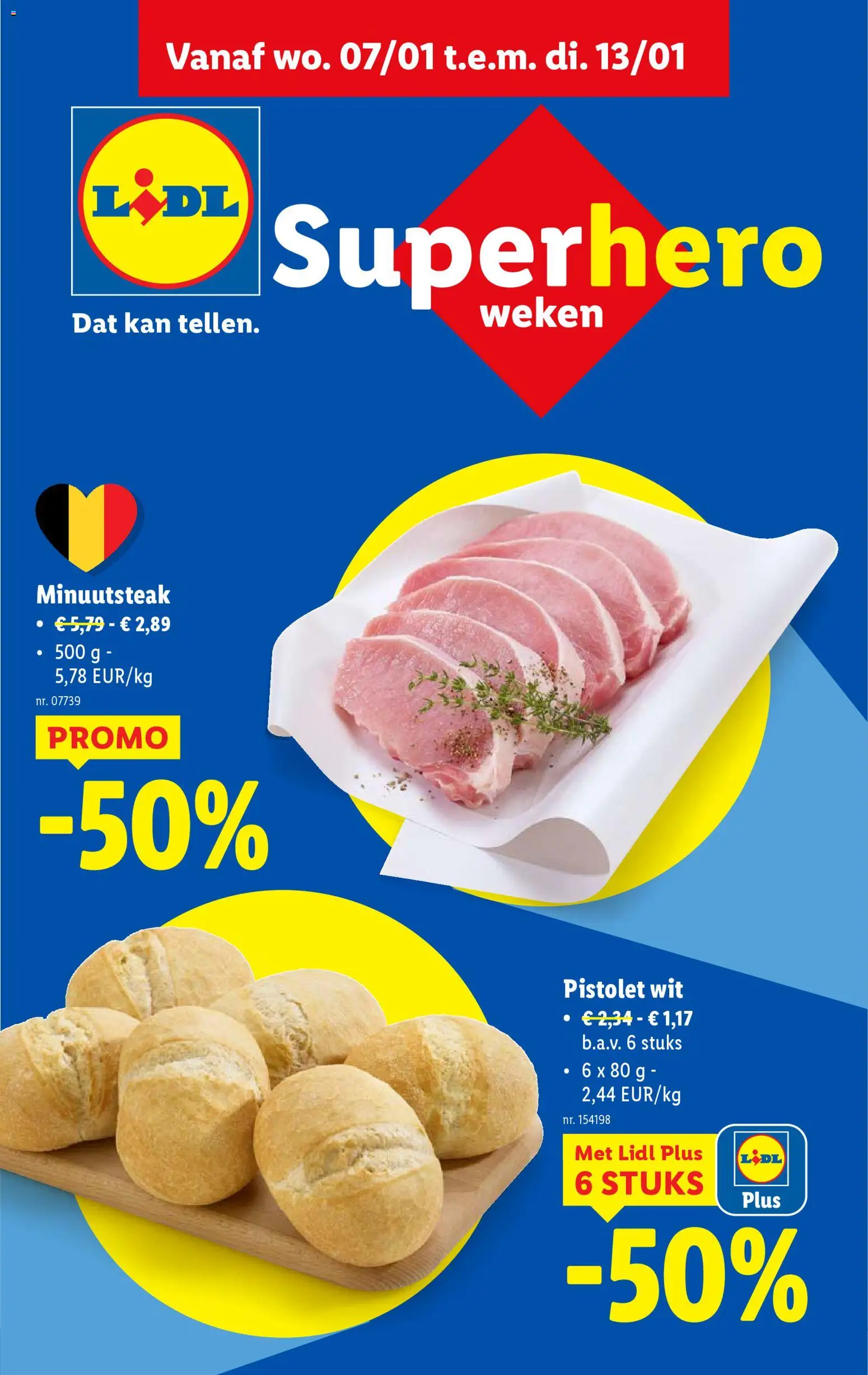 Lidl Folder week 2 - pagina 1- geldig vanaf 07/01/2026