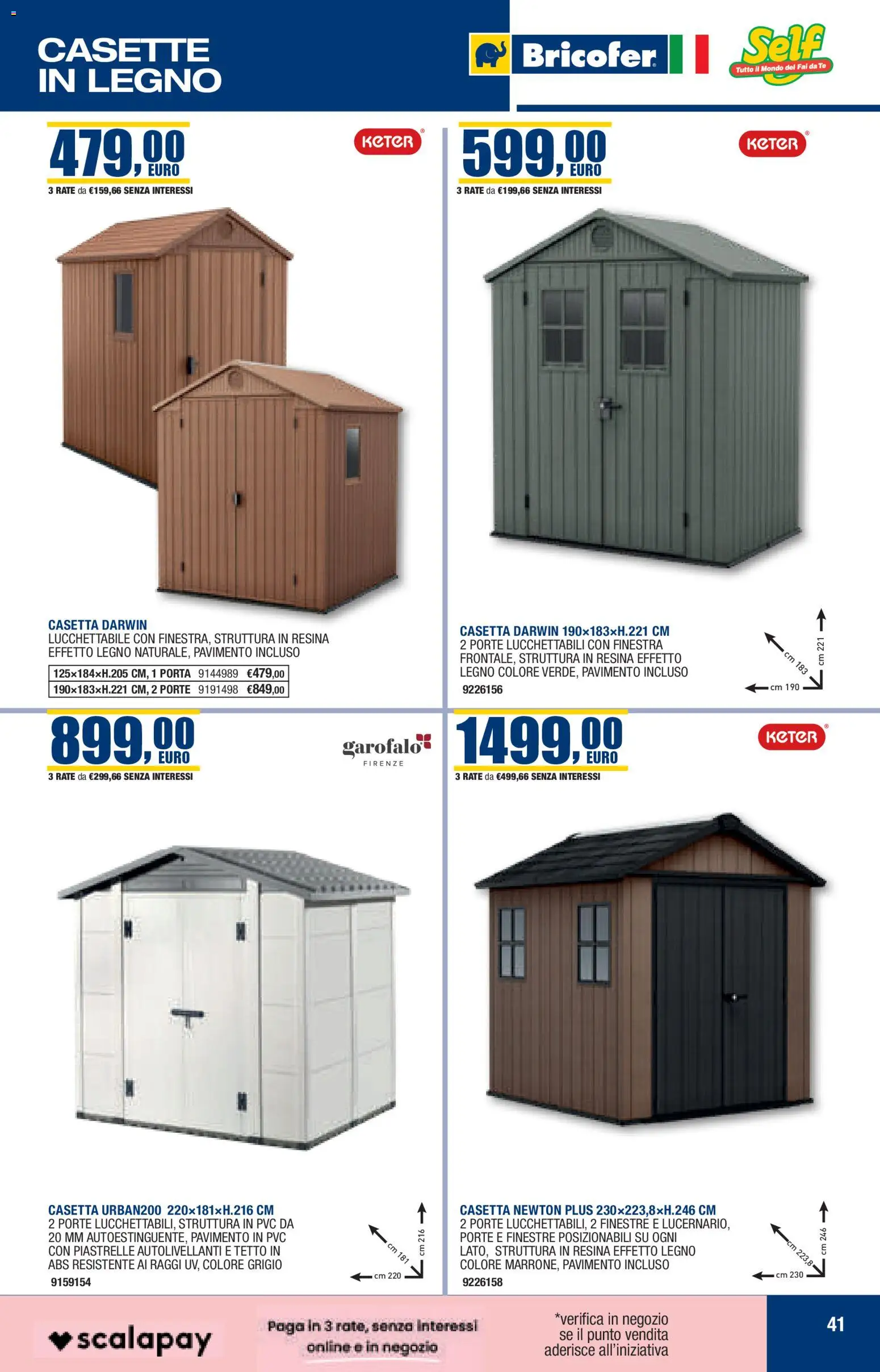 Online Catalogo Autunno Inverno Self - pagina 41 - valido dal 22/10/2025