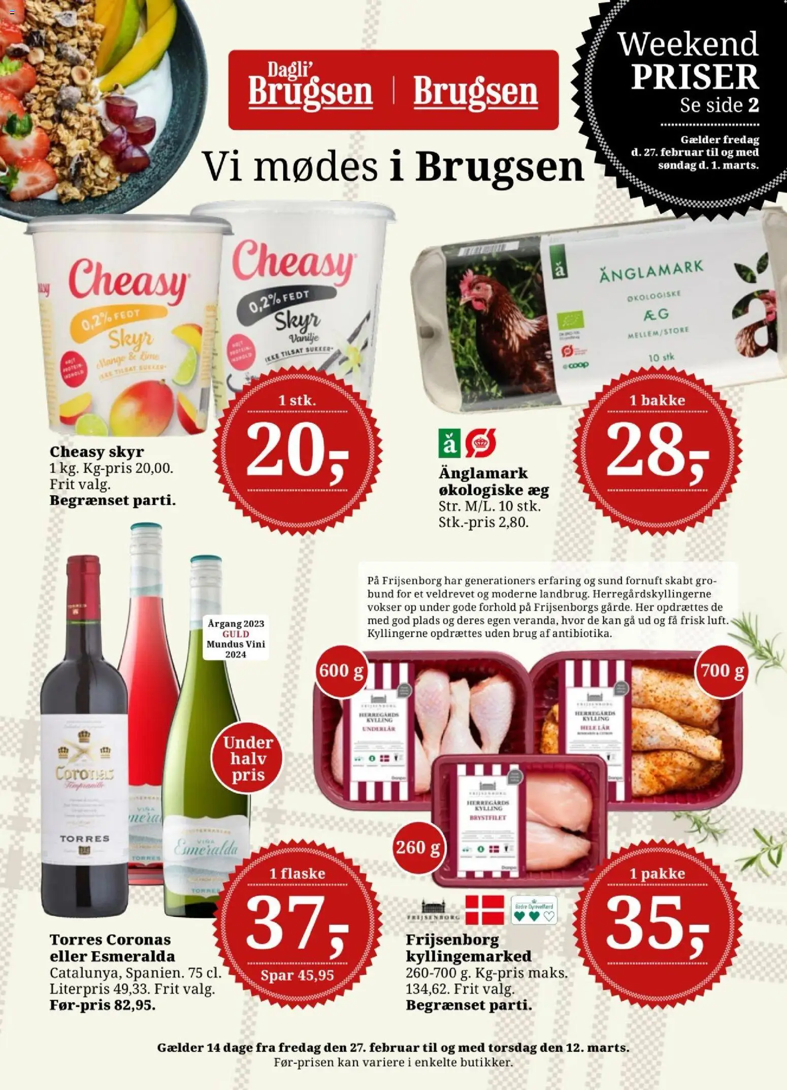 Dagli'Brugsen - Tilbudsavis - side 1- gyldig fra 27/02/2026