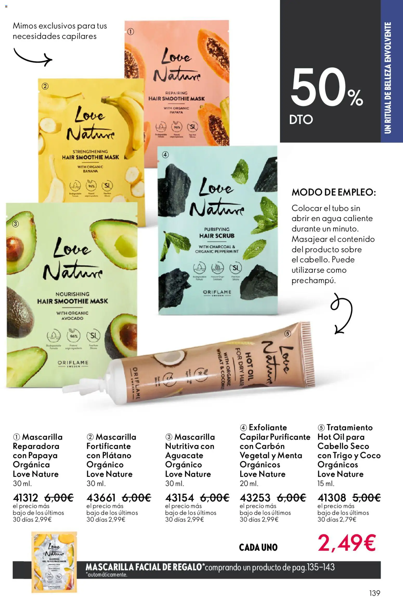 Oriflame - Catálogo Campaña 6 - Página de 139 - Válido desde 22/04/2026