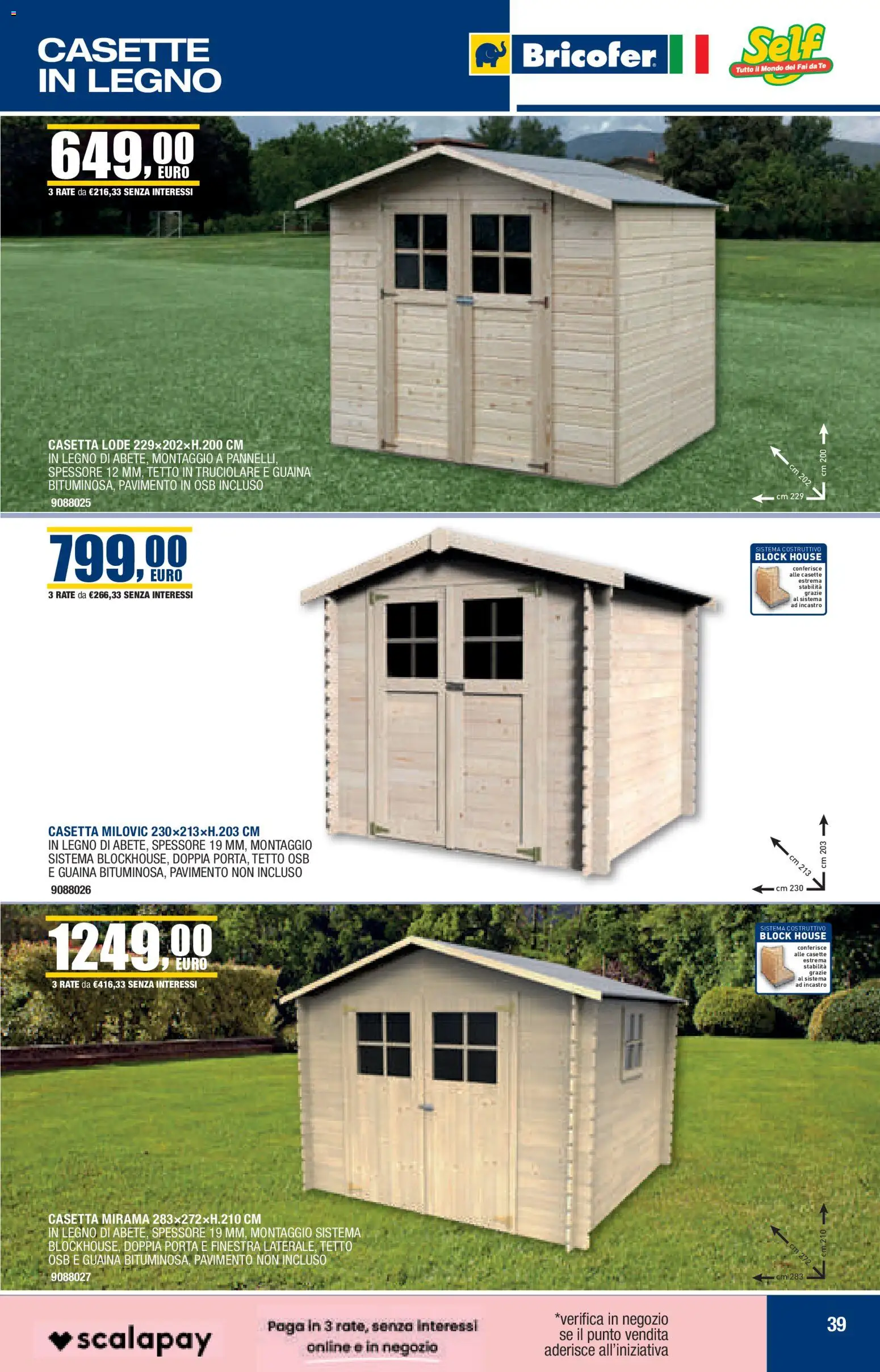 Online Catalogo Autunno Inverno Self - pagina 39 - valido dal 22/10/2025