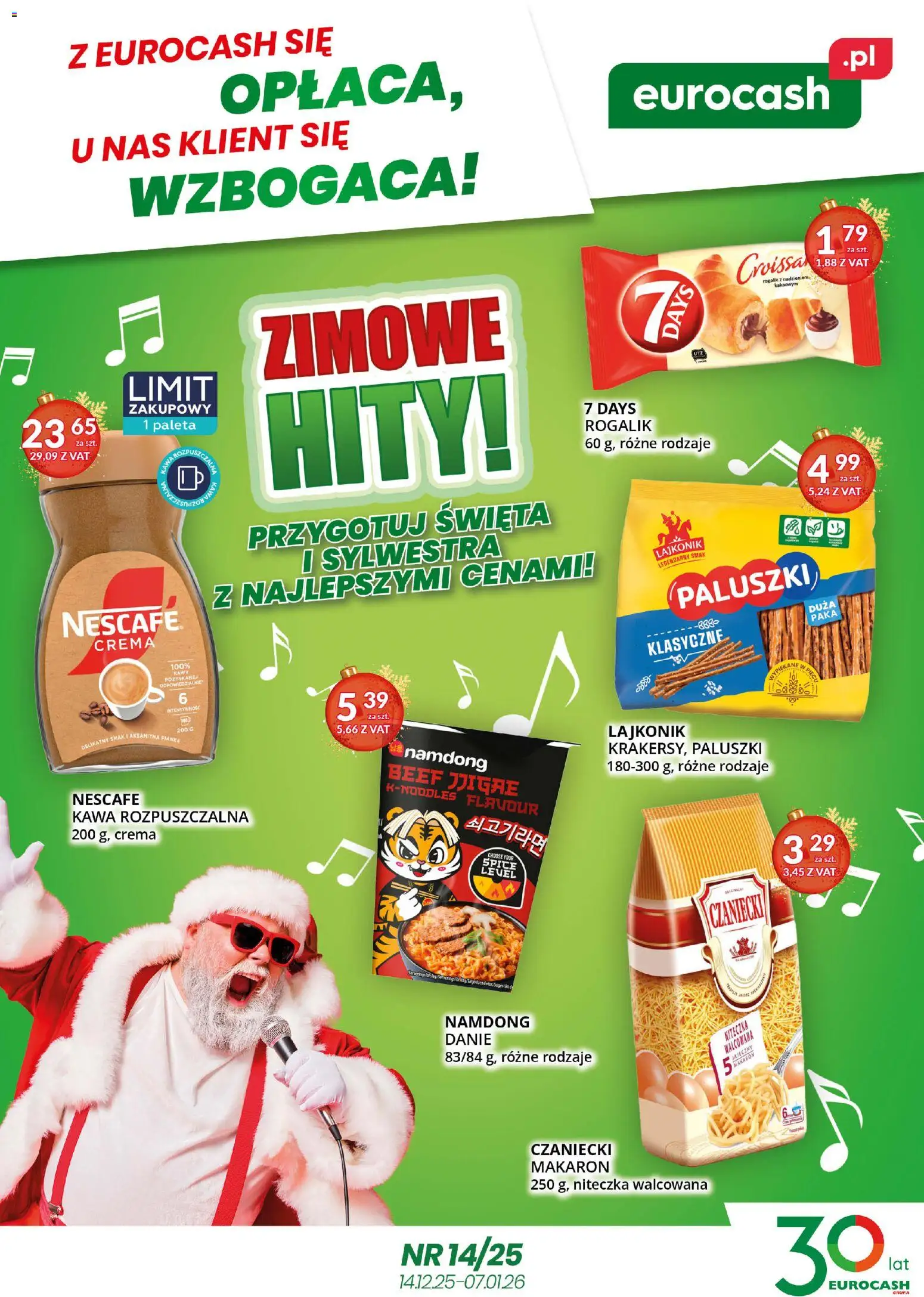 Eurocash Gazetka - Katalog Artykułów Spożywczych - strona 1- ważny od 14.12.2025
