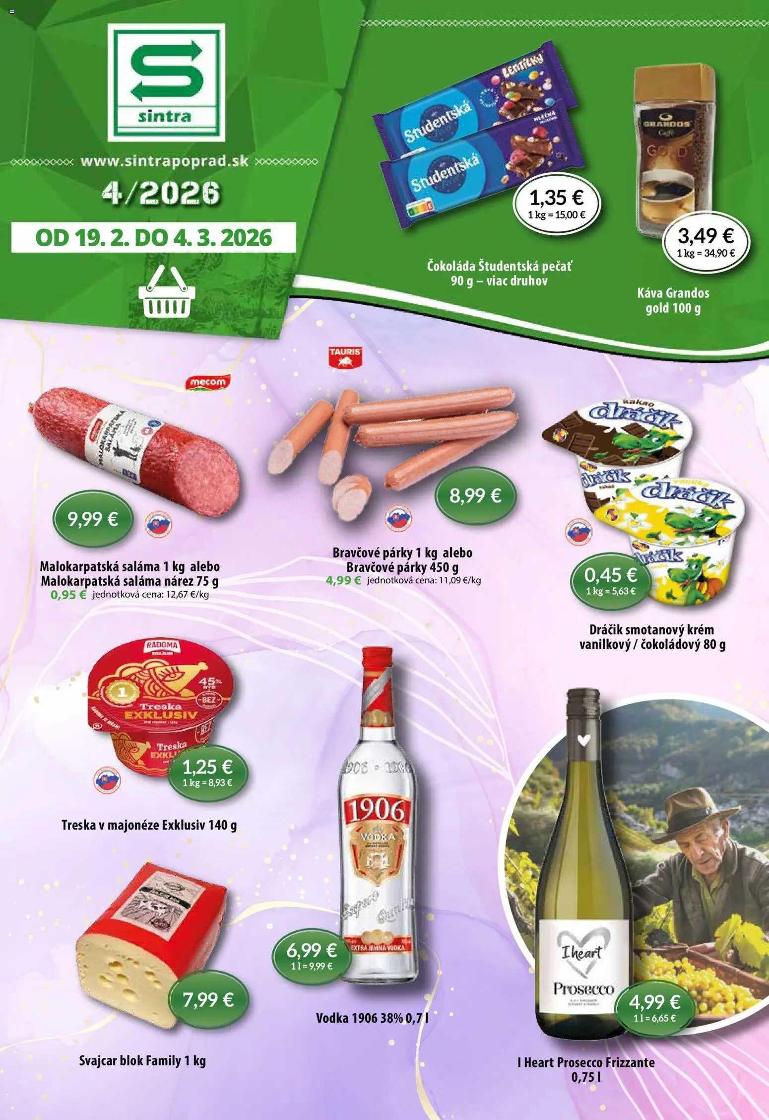 Sintra leták - strana 1- platný od 19.02.2026