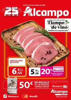 Vista previa del folleto Alcampo - SM Madrid válido desde 09/10/2025