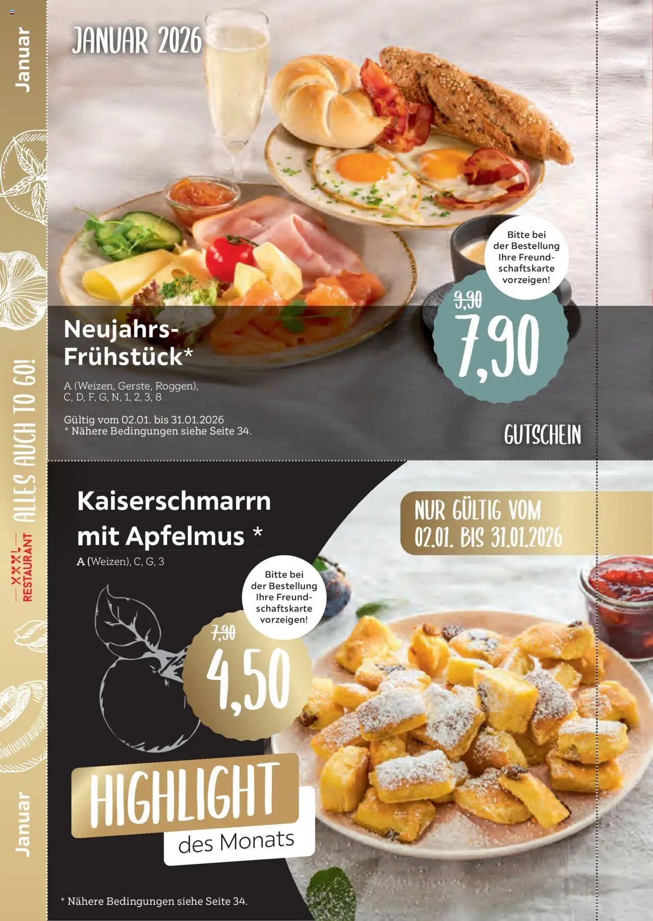 XXXL Lutz Freundschaftskartenjournal - Seite 46 - gültig ab 01.08.2025