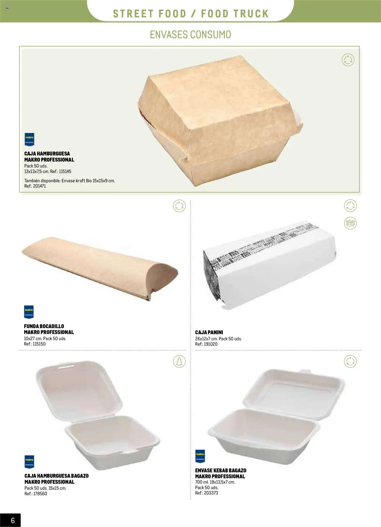 Makro - Catalogo Desechables Take Away Sur - Página de 6 - Válido desde 07/07/2025