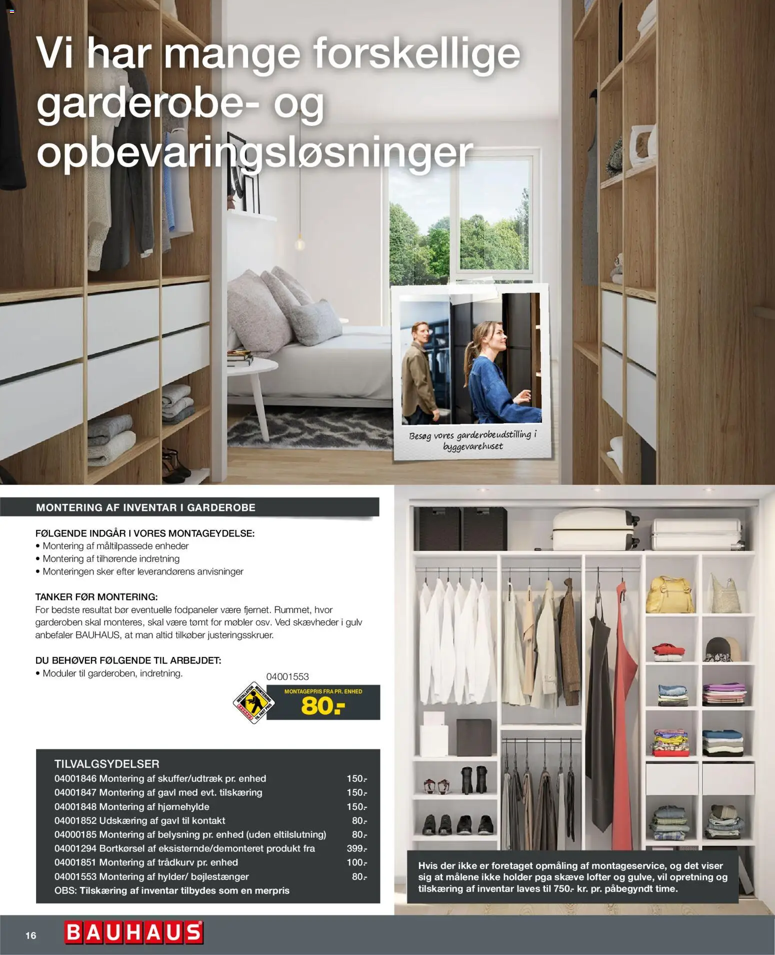 Bauhaus - Montageservice - page 16- valid from 01/01/2026